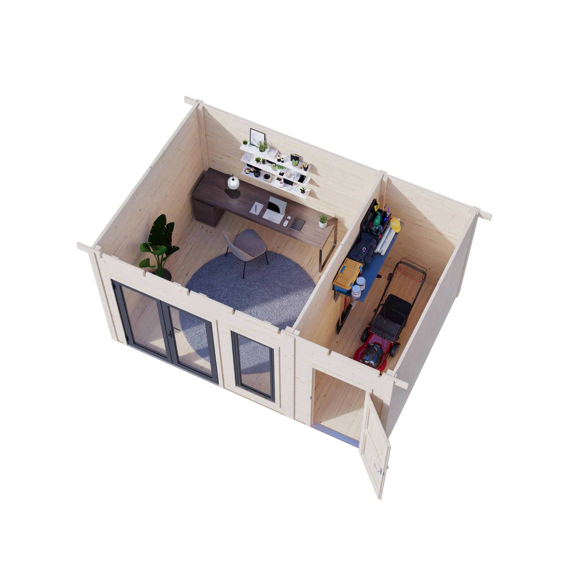 Hagestue Palmako Aurelia 13,1 m² (inv. 12,4 m²)