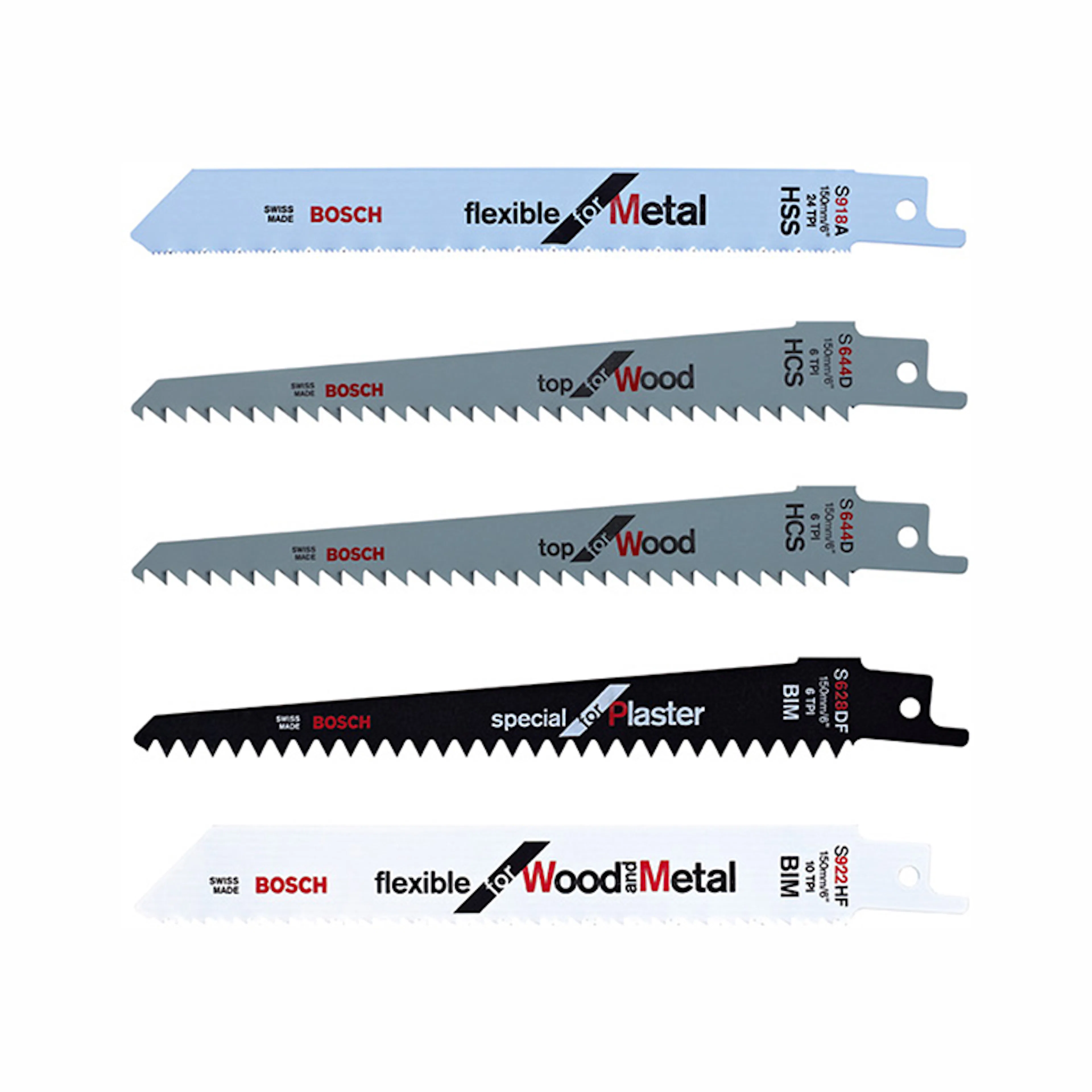 Grensagbladsett Bosch Power Tools 5 stk for KEO