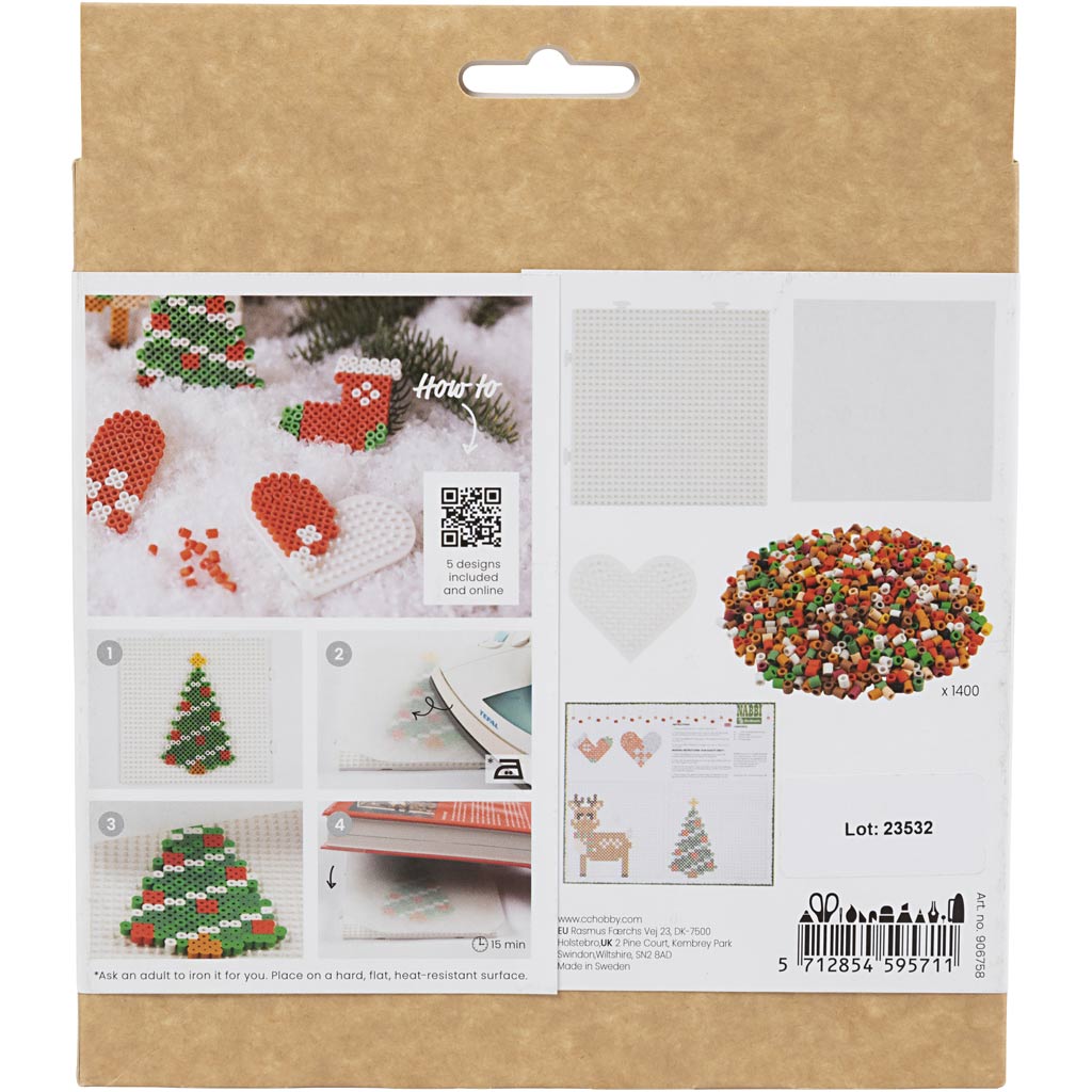 Nabbi Creativ Company DIY Kit BioBeads Julmix 2