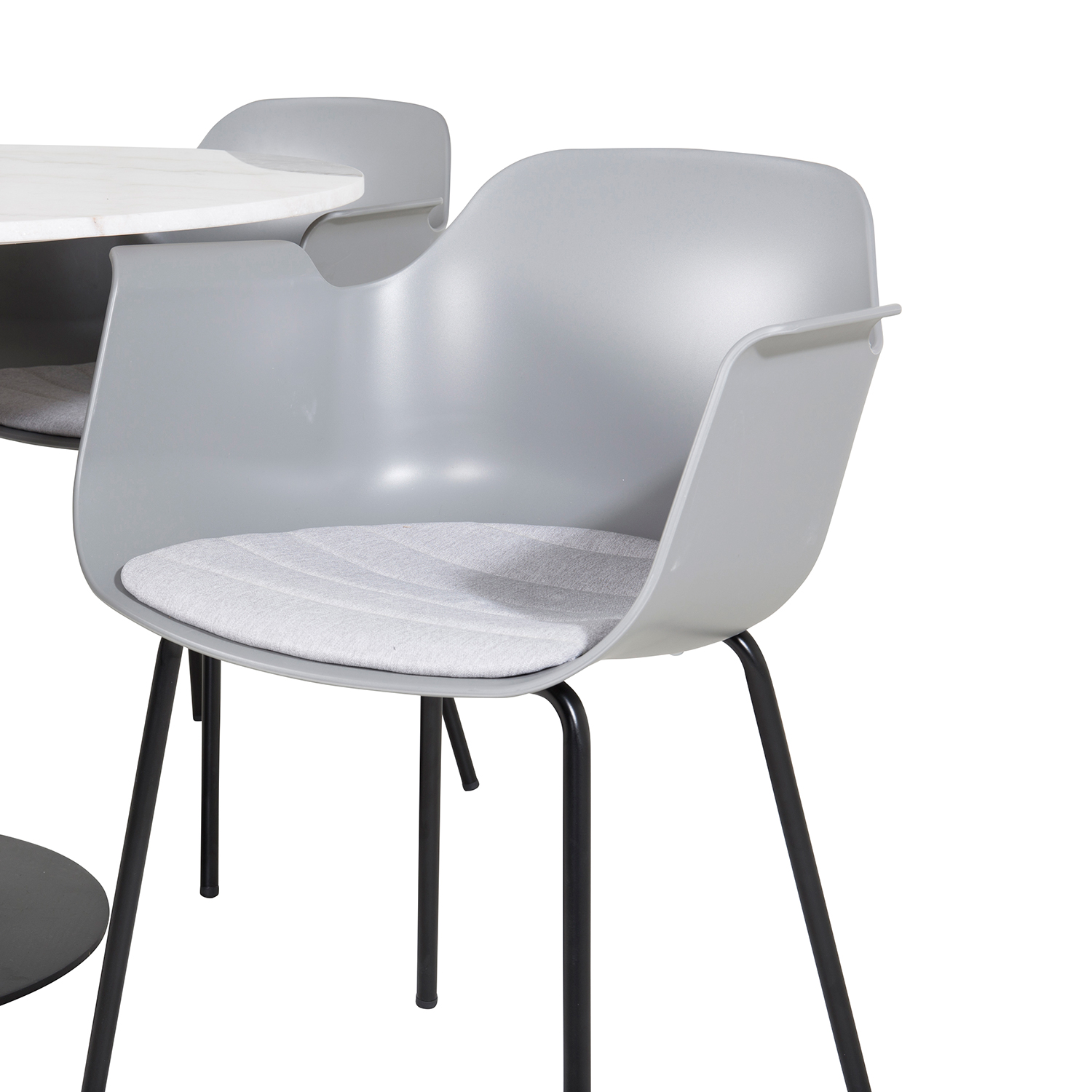 Spisegruppe Venture Home Estelle med 4 Colombine Stoler