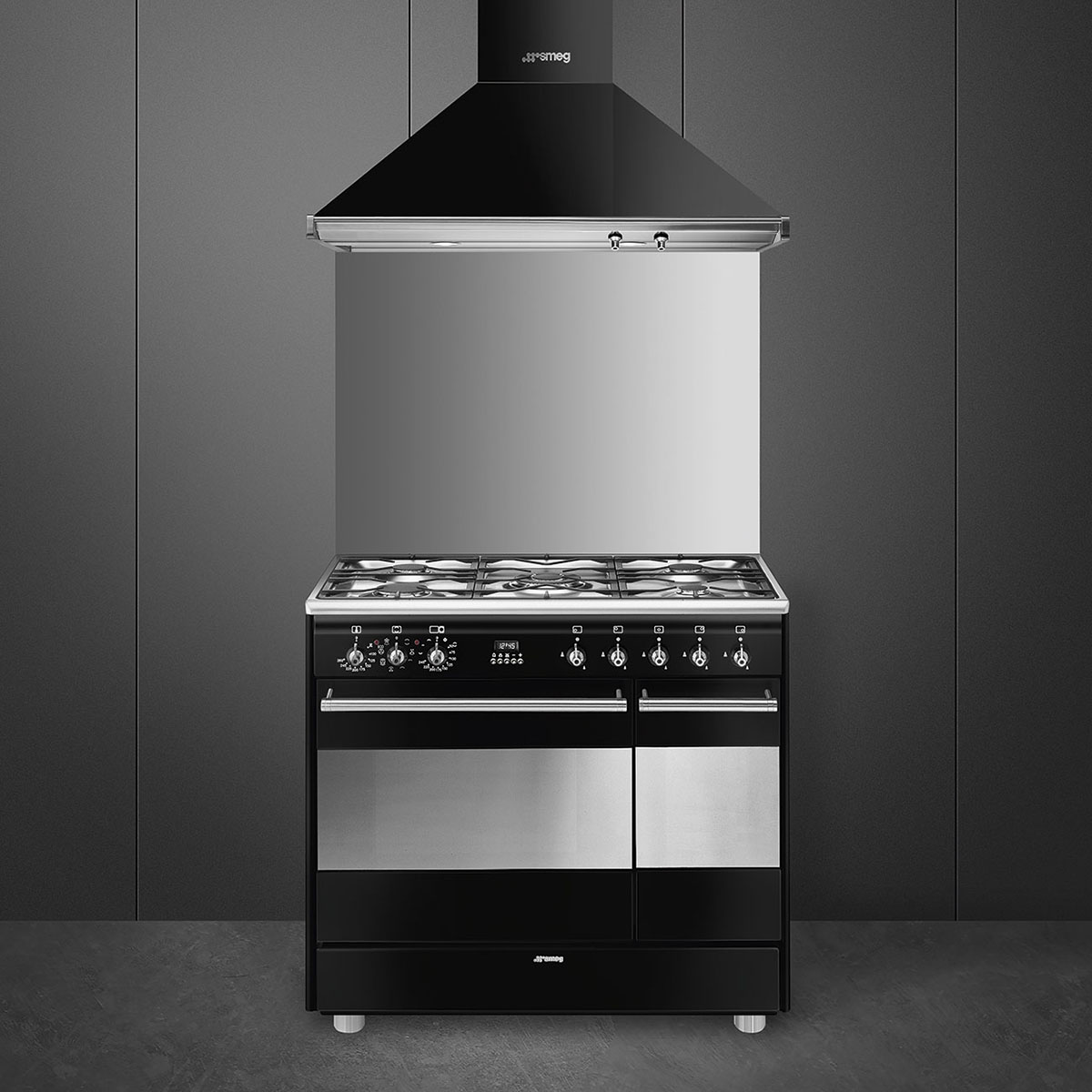 Gasskoketopp Smeg SCB92MN8