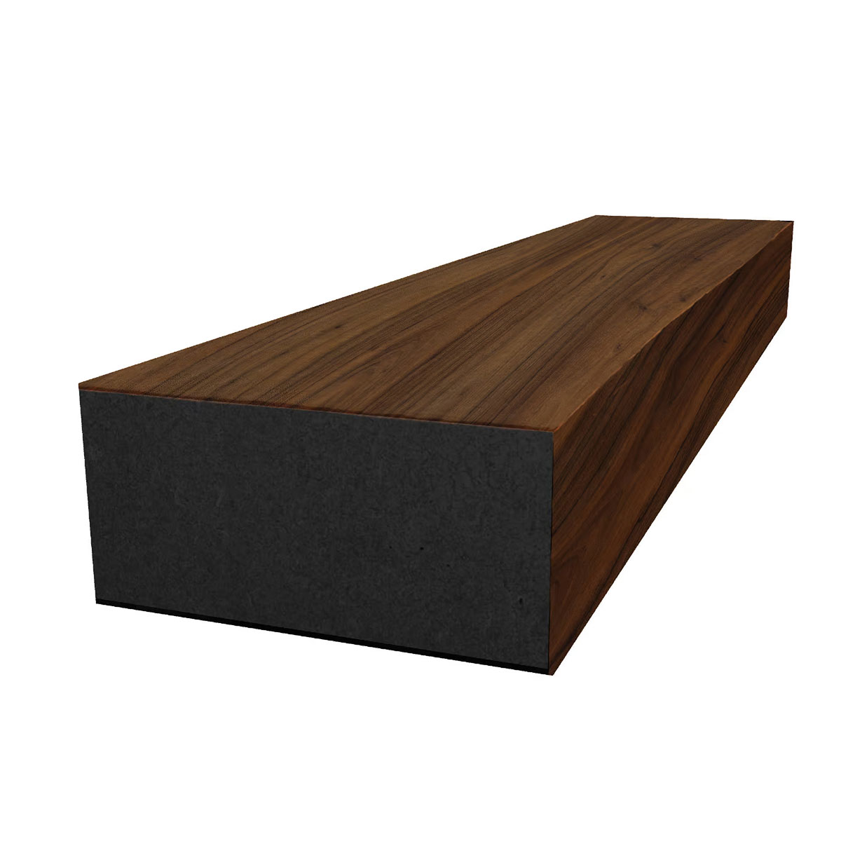Avslutningslist Lundbergs for Akustikkpanel 2800x31x20 mm