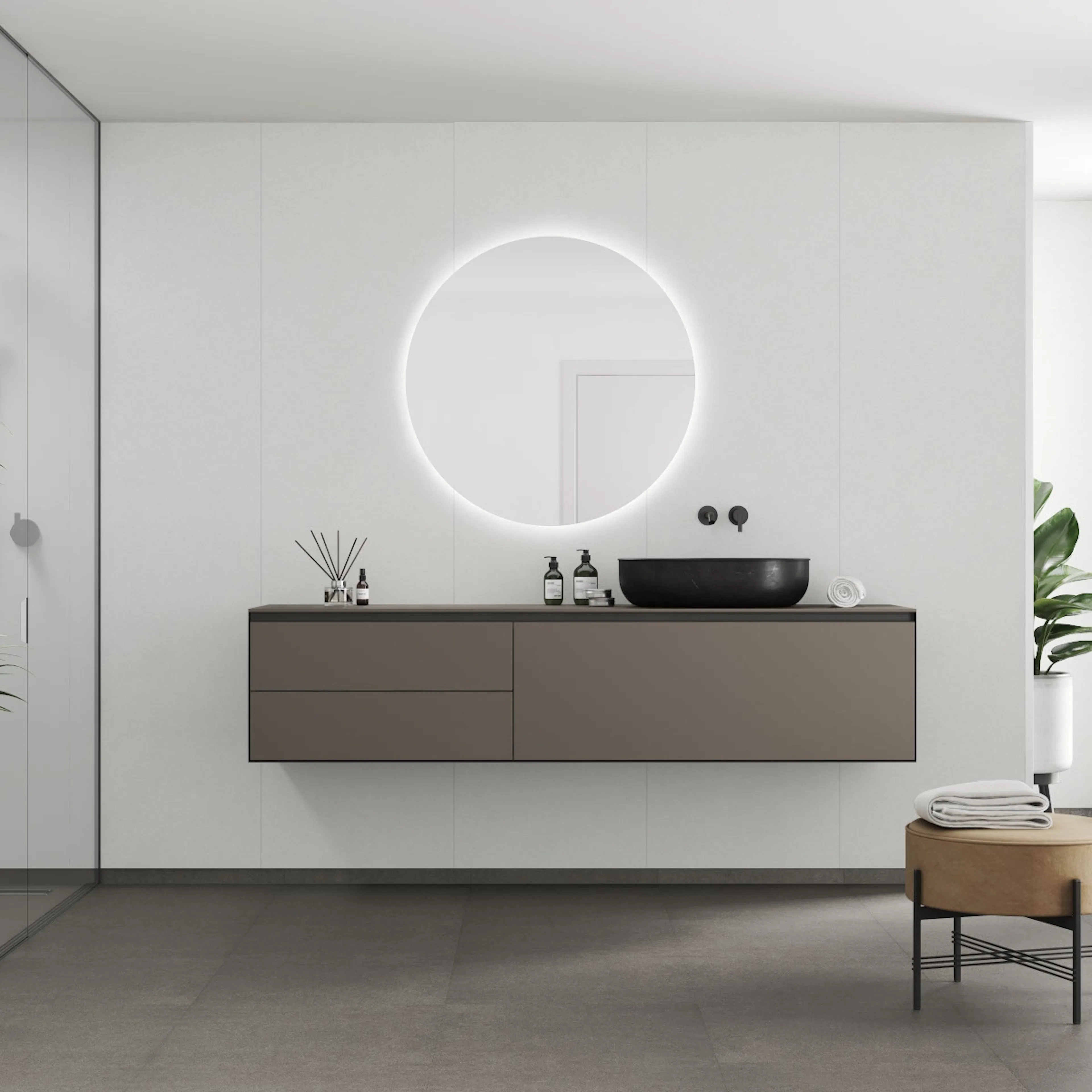 Baderomspanel Fibo 7616-M78 Moonstone
