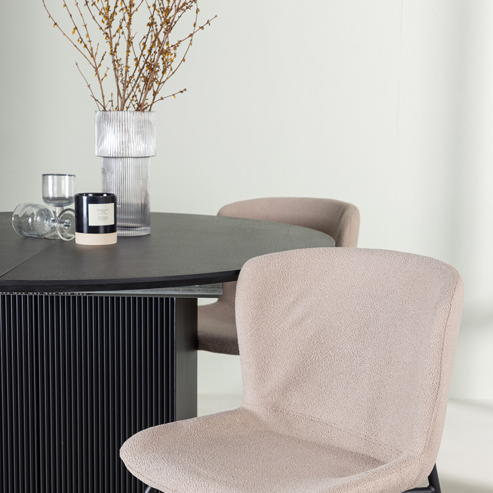 Spisegruppe Venture Home Matilda med 4 Modesto Stoler
