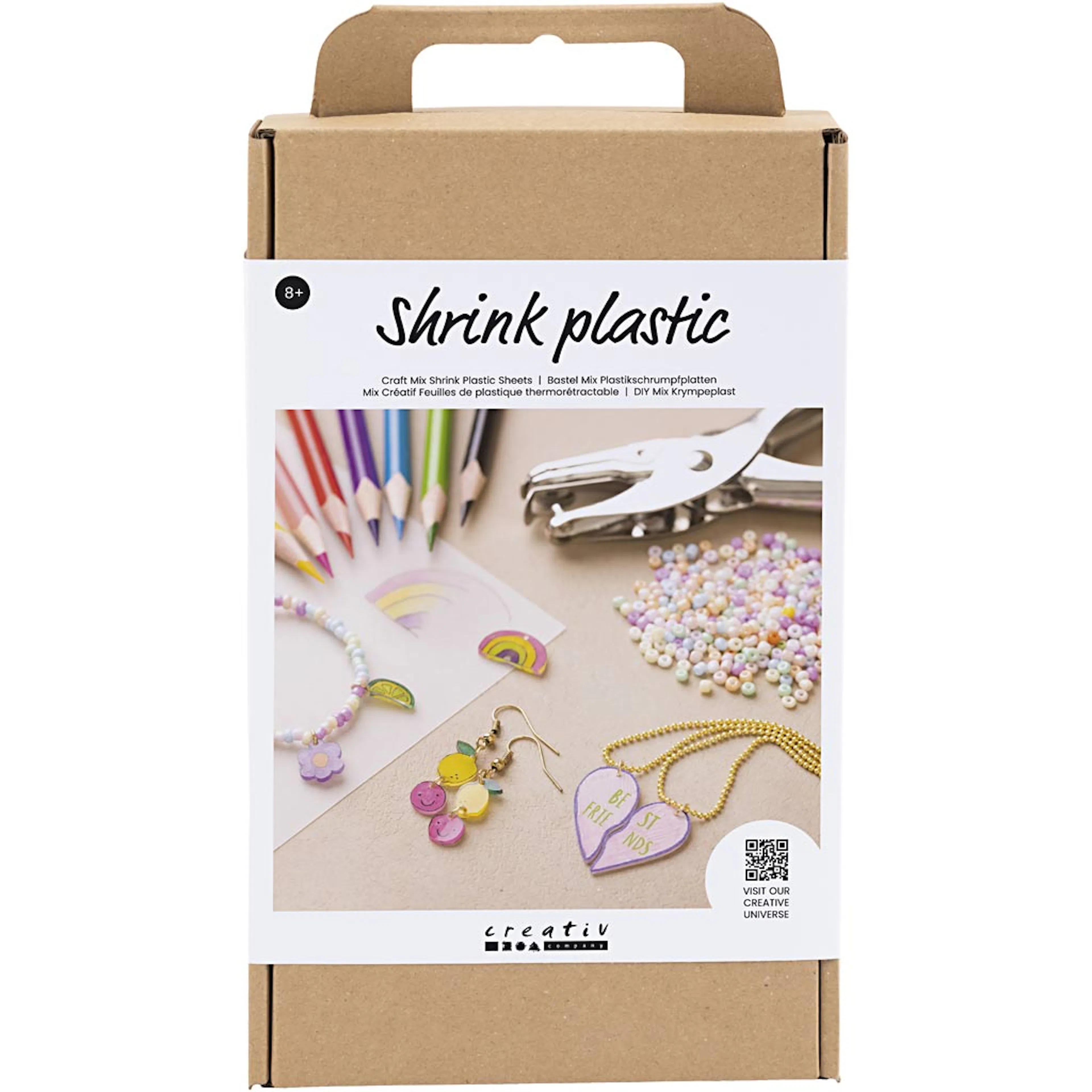 Smykker Creativ Company DIY Mix Krympeplastark