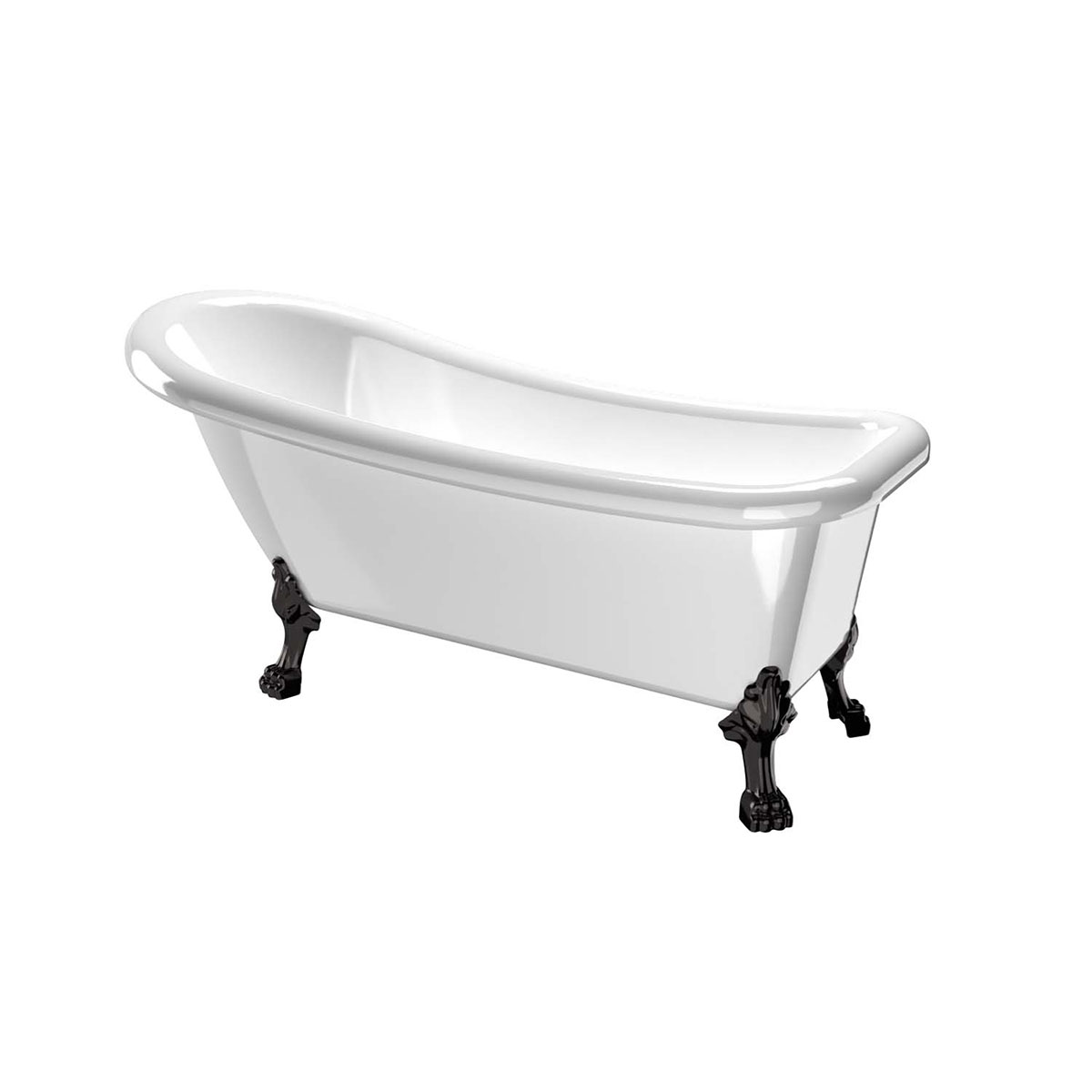 Badekar Bathlife Ideal Hvit