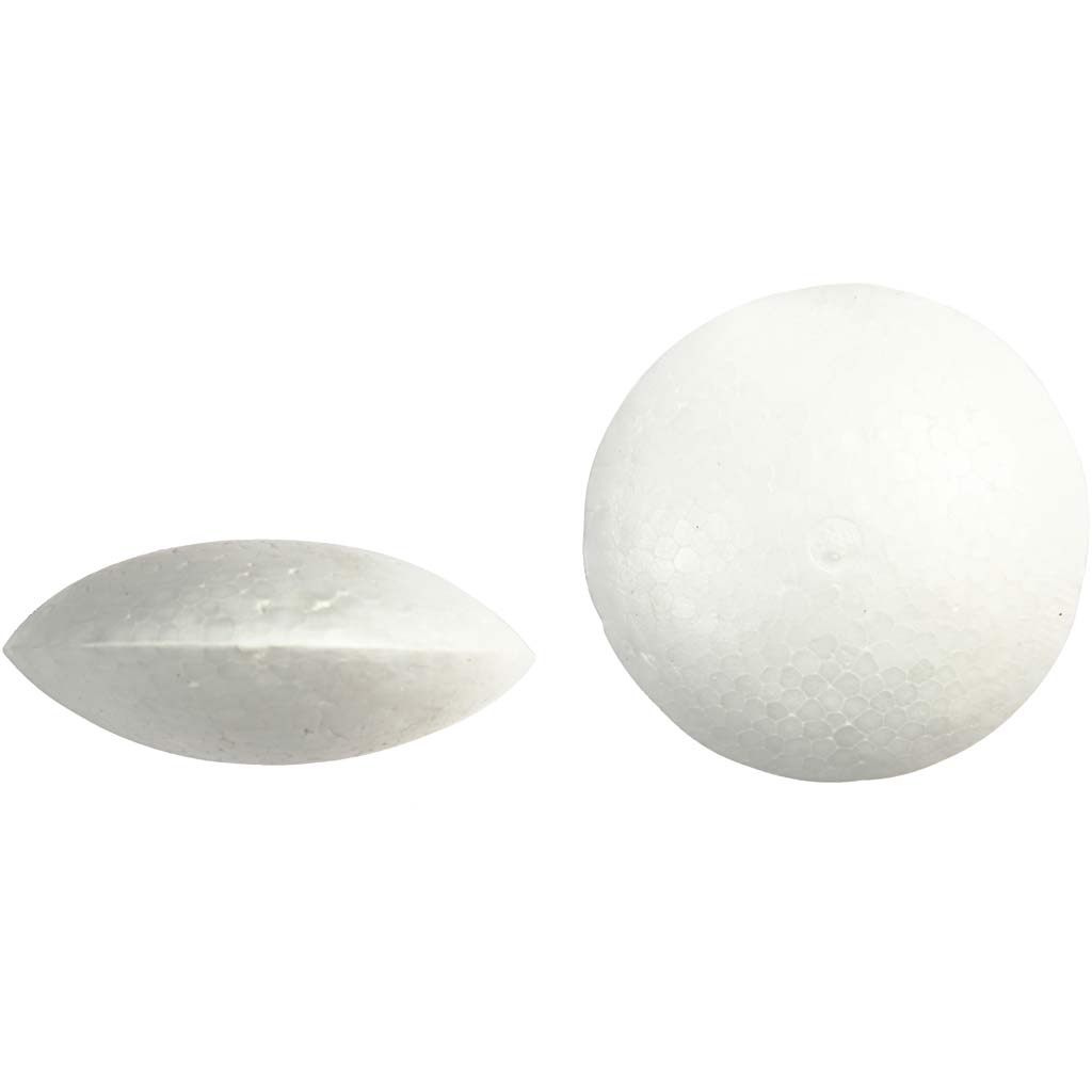 Ufon, vit, Dia. 7,5 cm, tjocklek 31 mm, 100 st./ 1 förp. 100 st