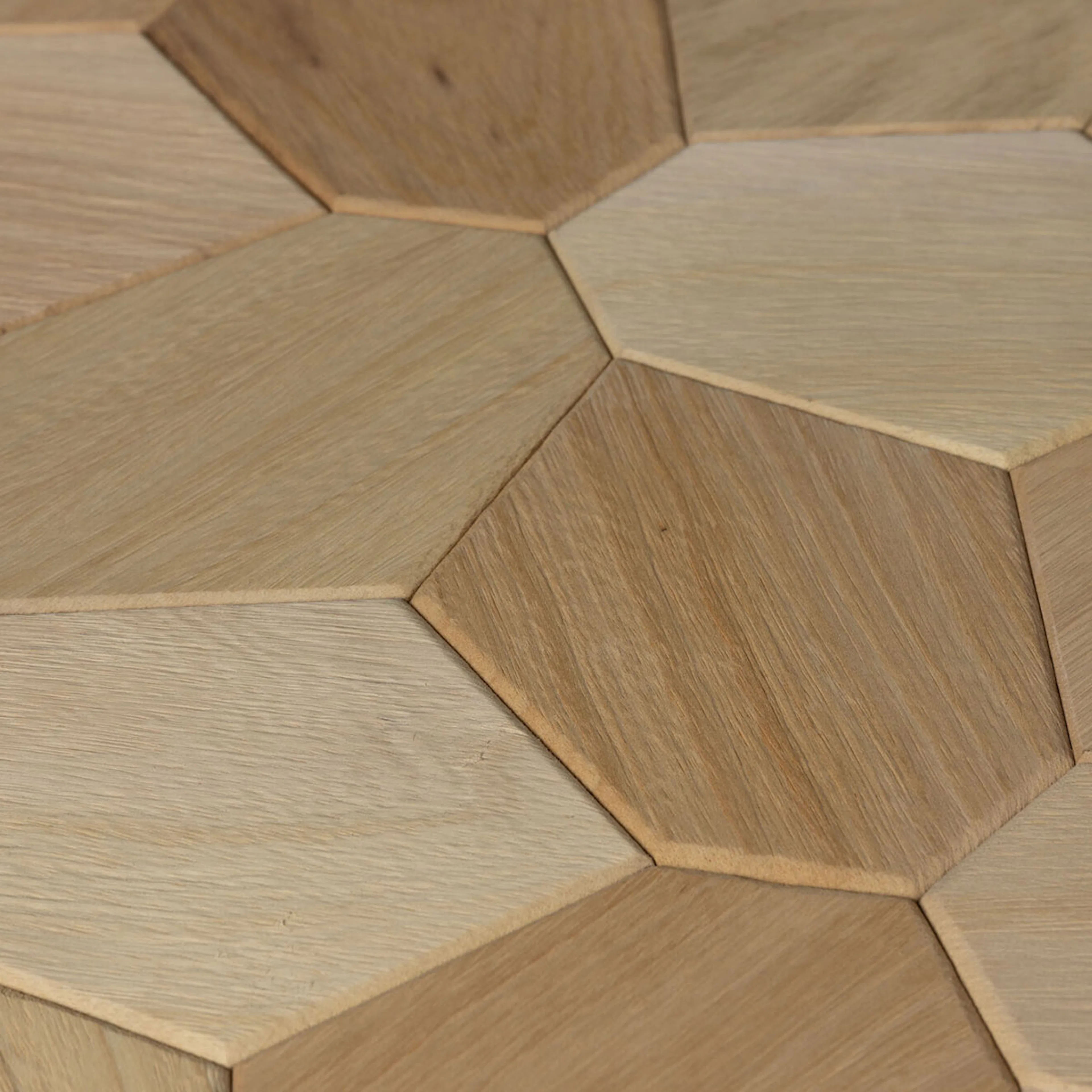 Veggpanel Emotionwood Hexagon