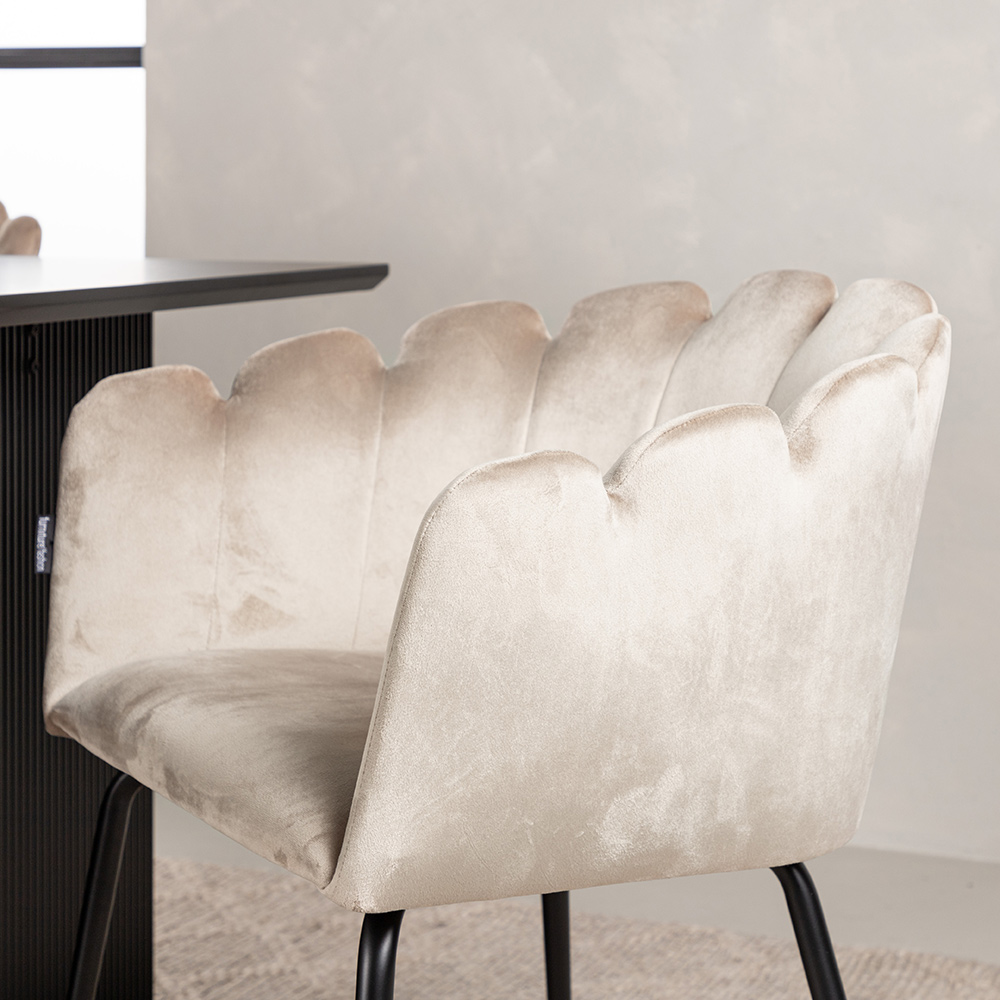 Spisegruppe Venture Home Vail med 4 Limhamn Light Stoler