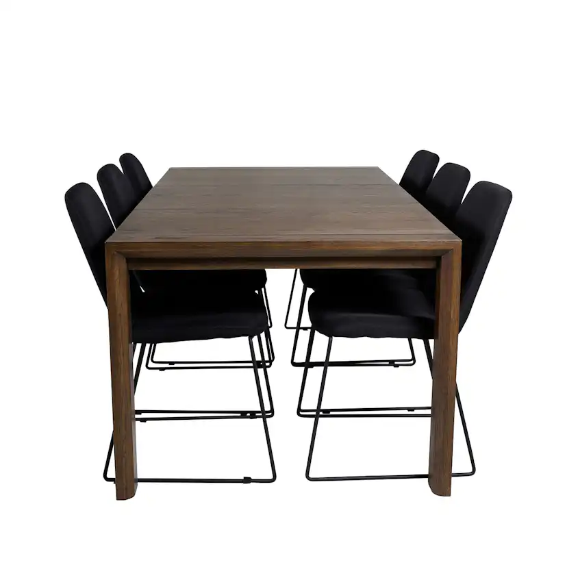 Spisegruppe Venture Home Slider med 6 Muce Stoler