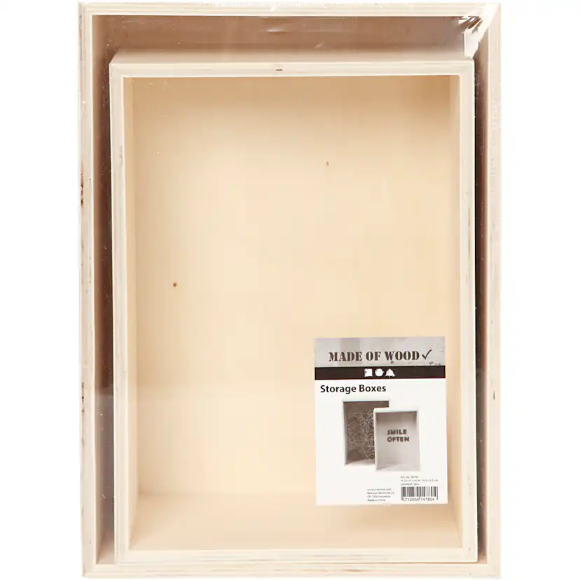 Oppbevaringskasser Creativ Company D 12,5 cm 2 stk/1 Sett