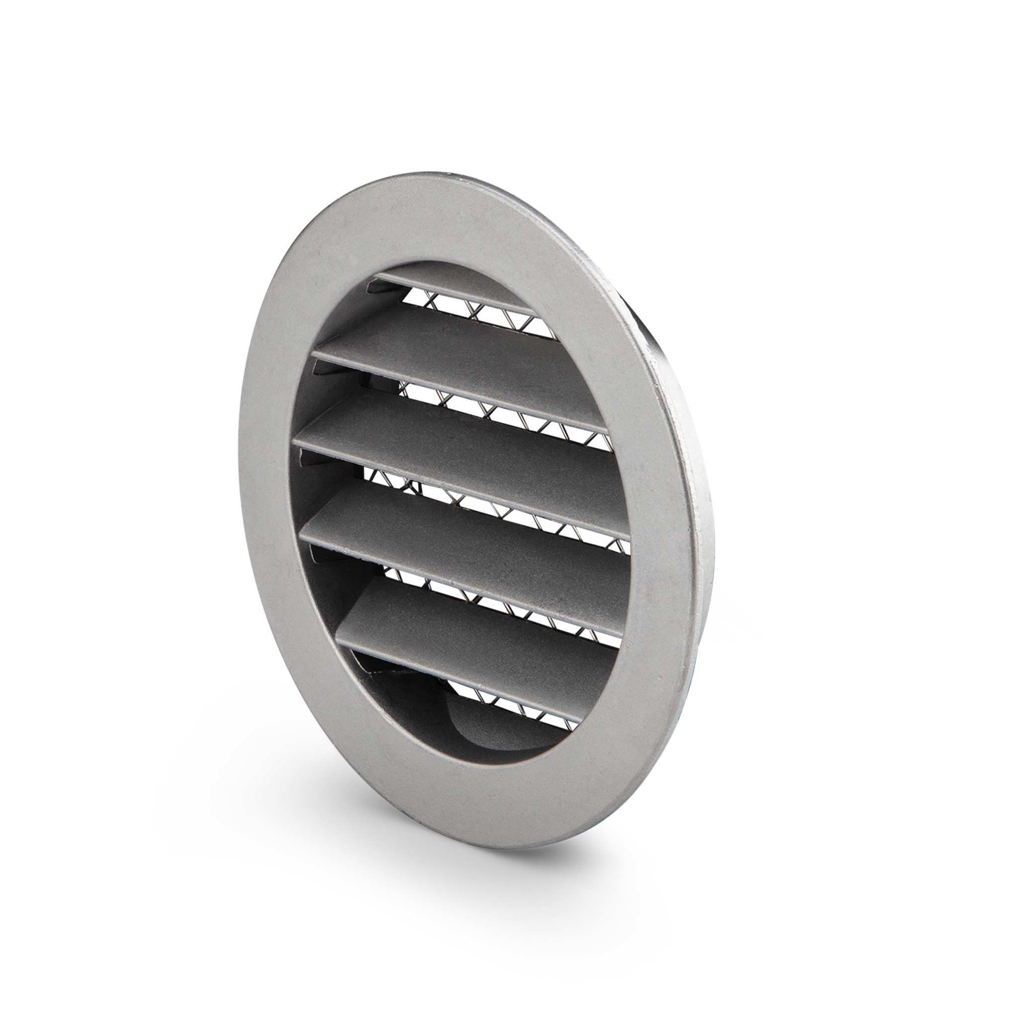 Ytterveggsrist Fresh Støpt Aluminium Rund