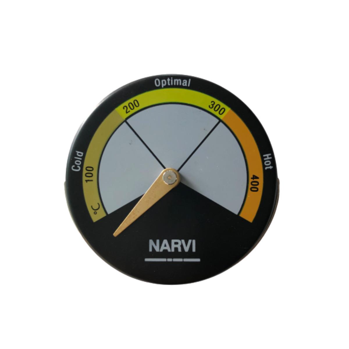 Røykkanaltermometer Narvi Magnetisk