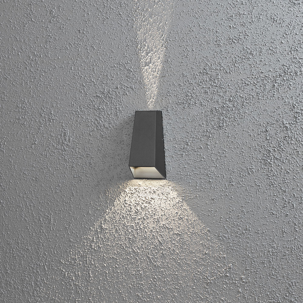 Vegglampe Gnosjö Konstsmide Imola 2x3W High Power LED