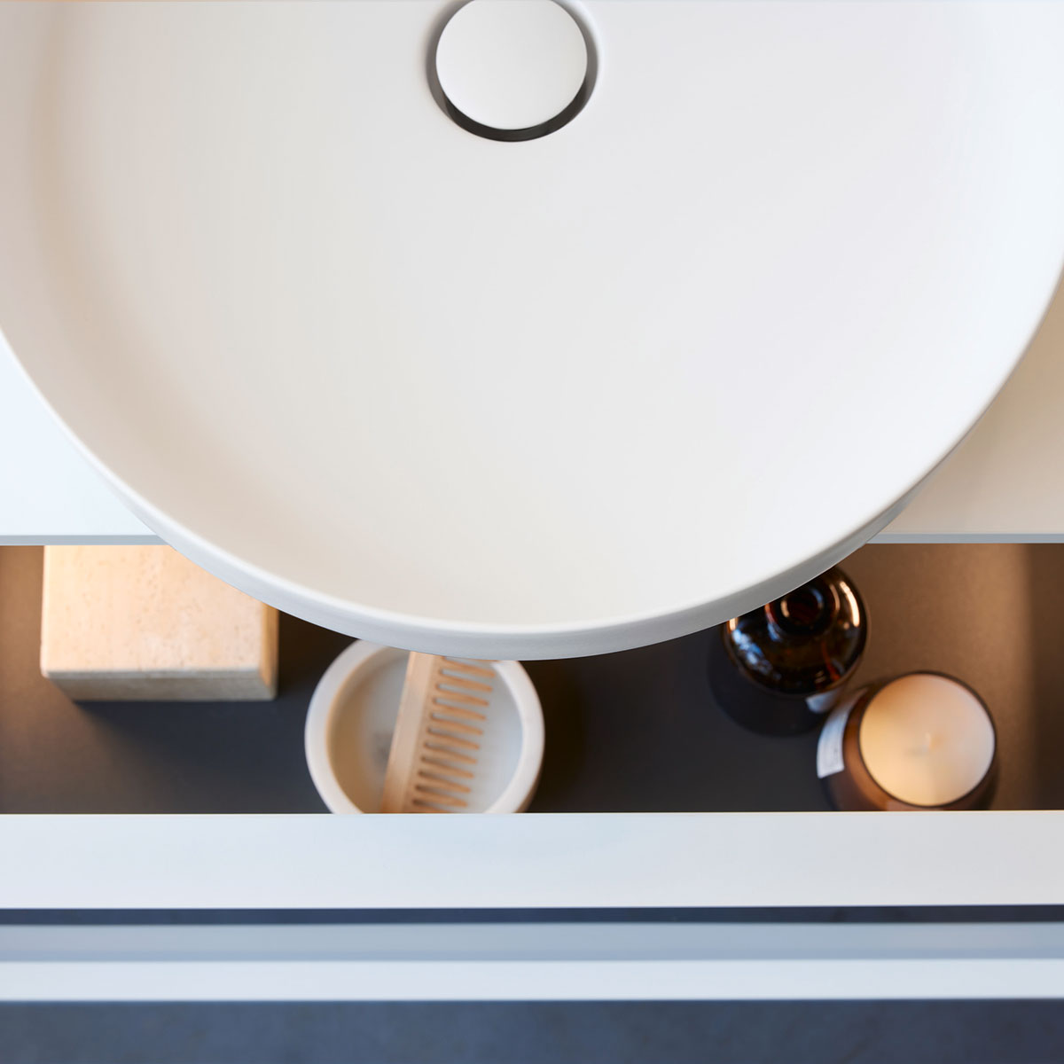 Servant Duravit Vitrium med Hylle 460 mm