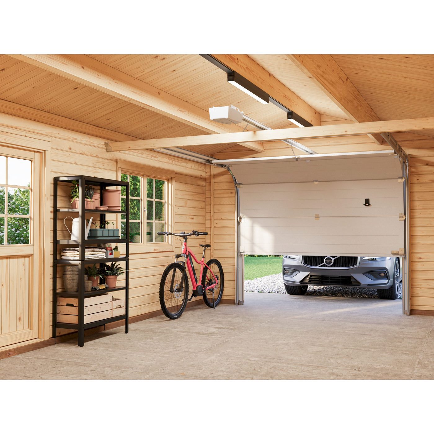 Garasjebod Palmako Roger 19 m2 med Leddport