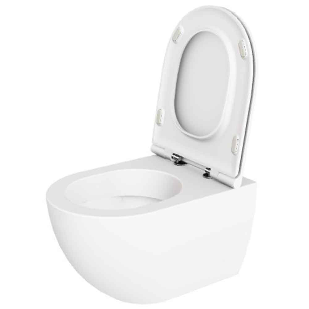 Vägghängd Toalettstol Lavabo Comoda