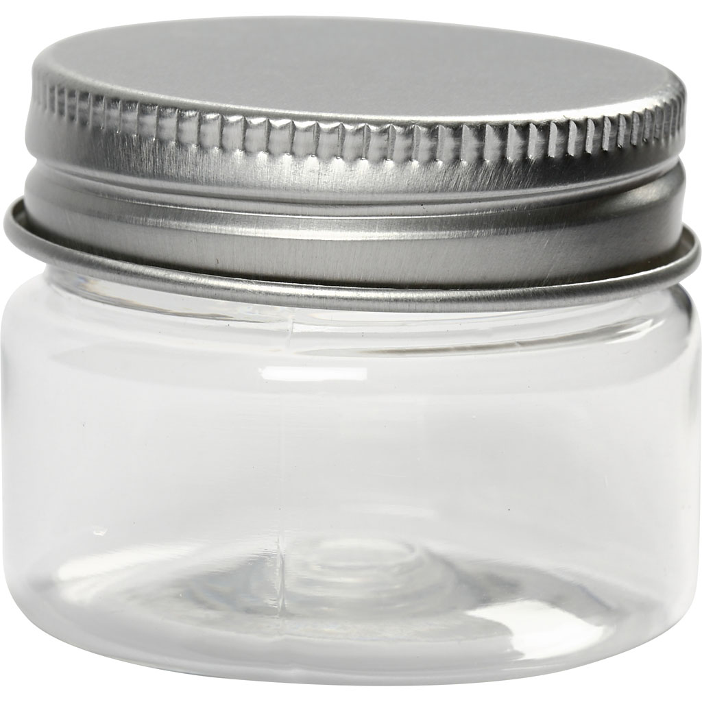Plastglass Creativ Company med Lokk 10 stk/1 Pk