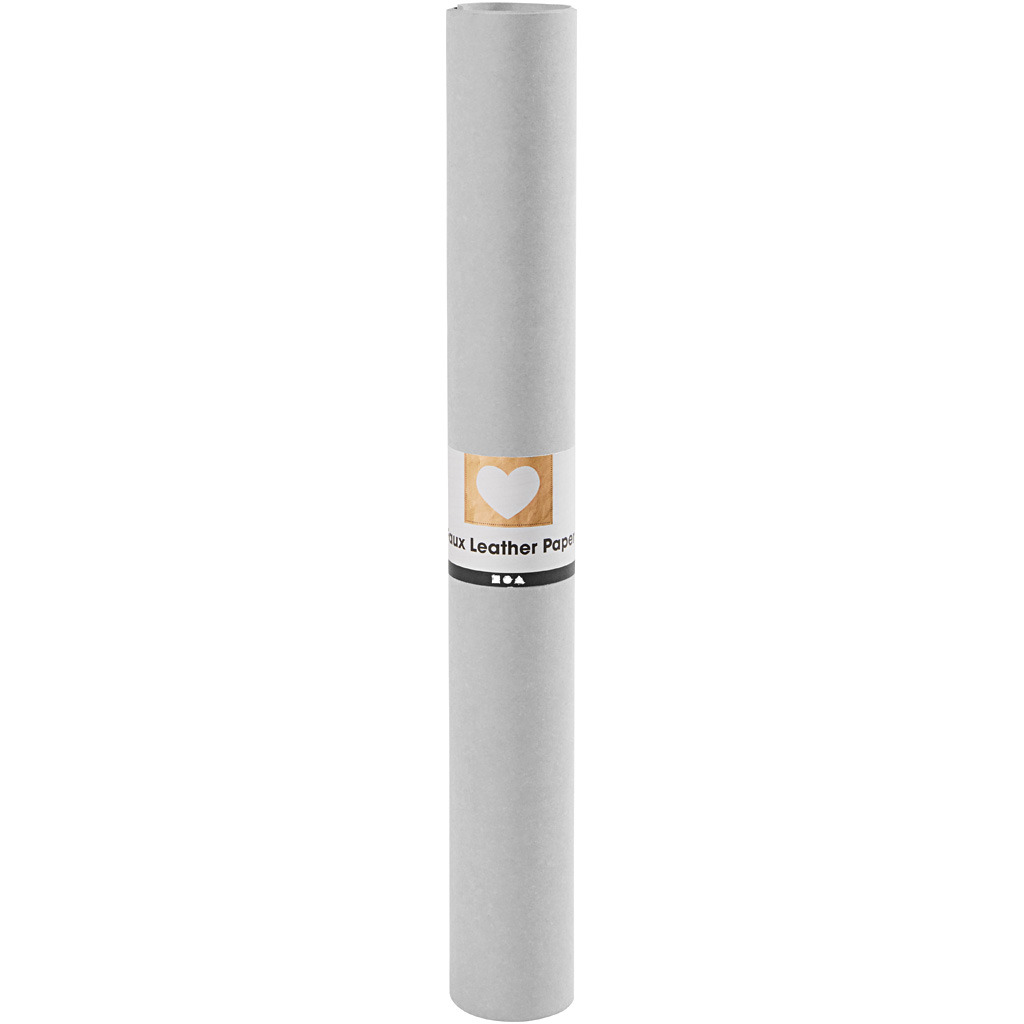 Lærpapir Creativ Company B50 cm Ensfarget 1 m/1 Rl