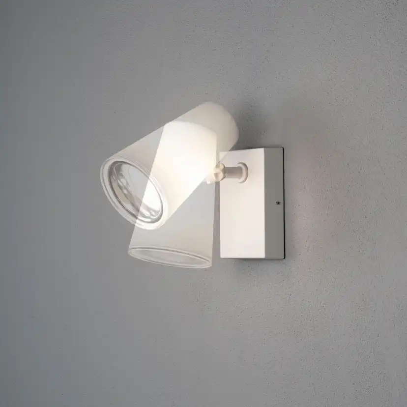 Vegglampe Gnosjö Konstsmide Fano E27 Justerbart Lys
