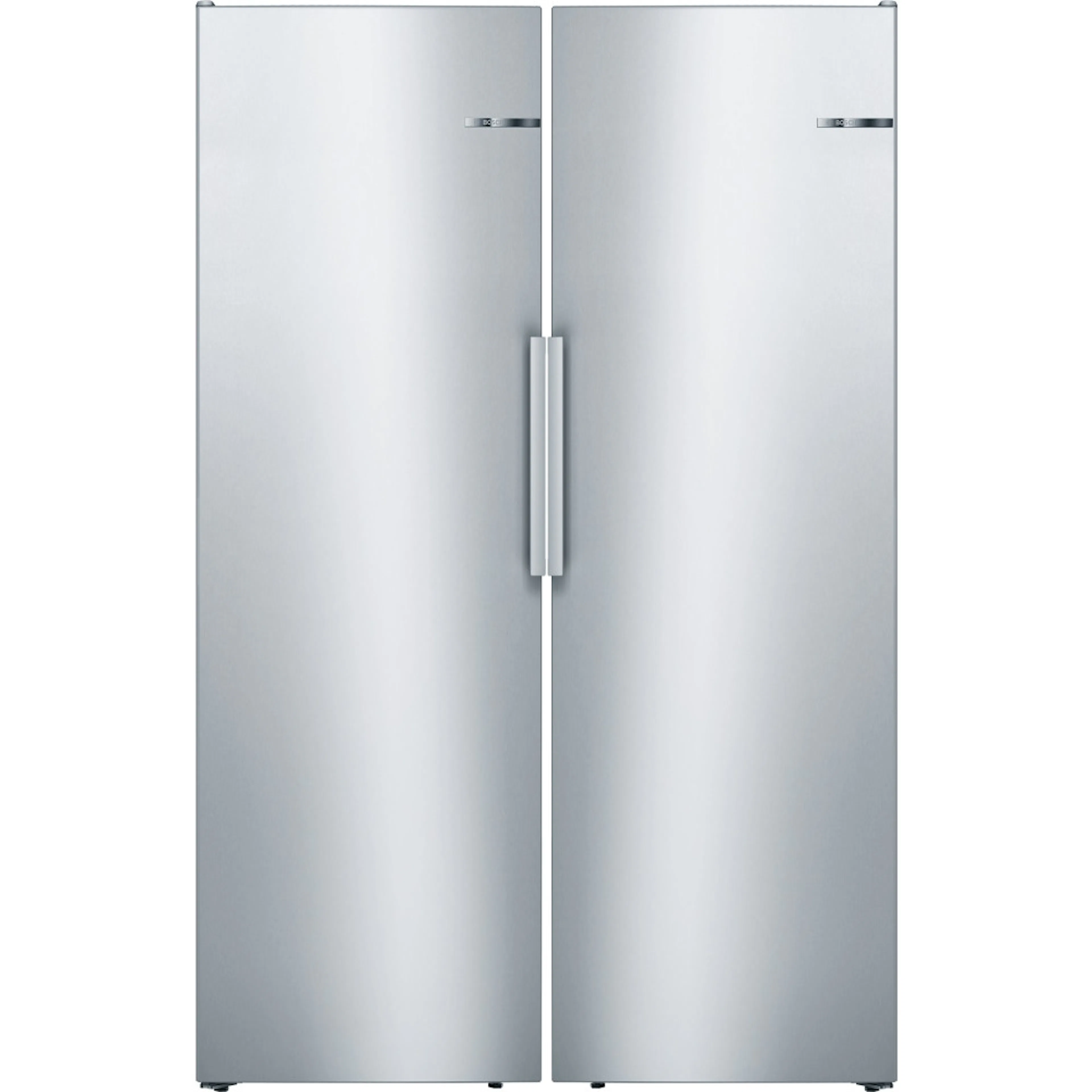 Kjøl/FrysPakke Bosch Serie 4 KSV33VLEP + GSN33VLEP 176 cm Rustfri Look