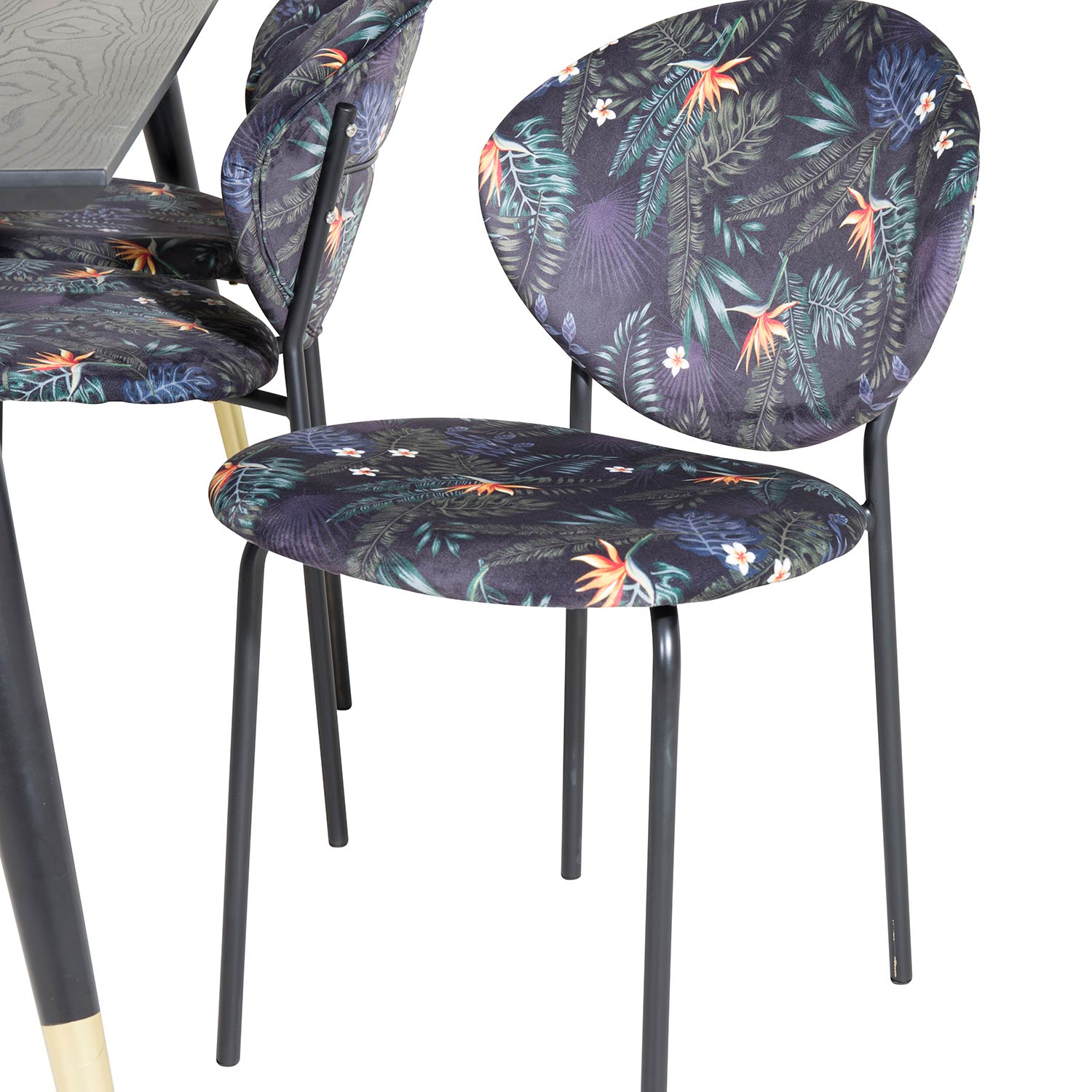 Spisegruppe Venture Home Disa med 6 Valor Stoler