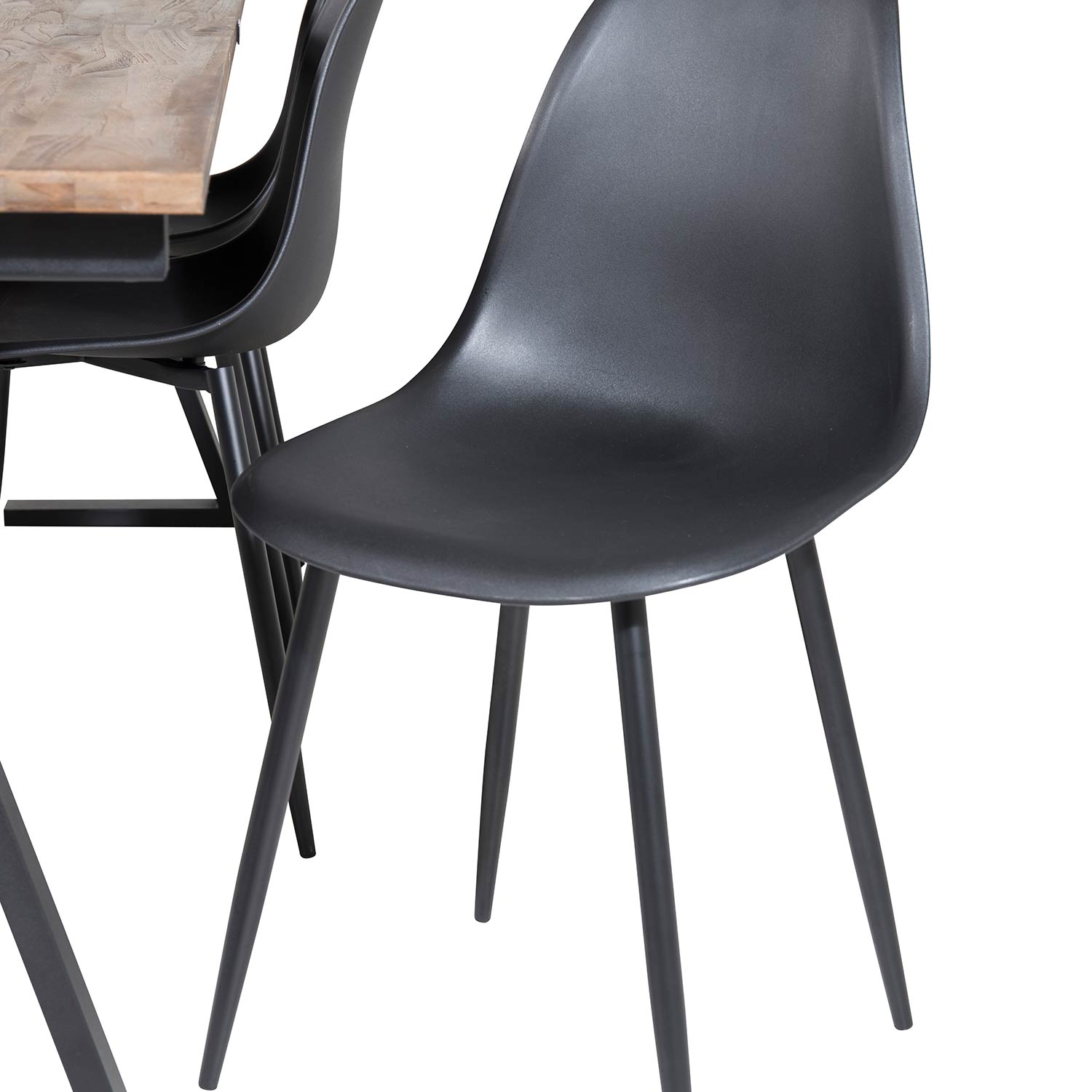 Spisegruppe Venture Home Jane med 6 Pop Stoler