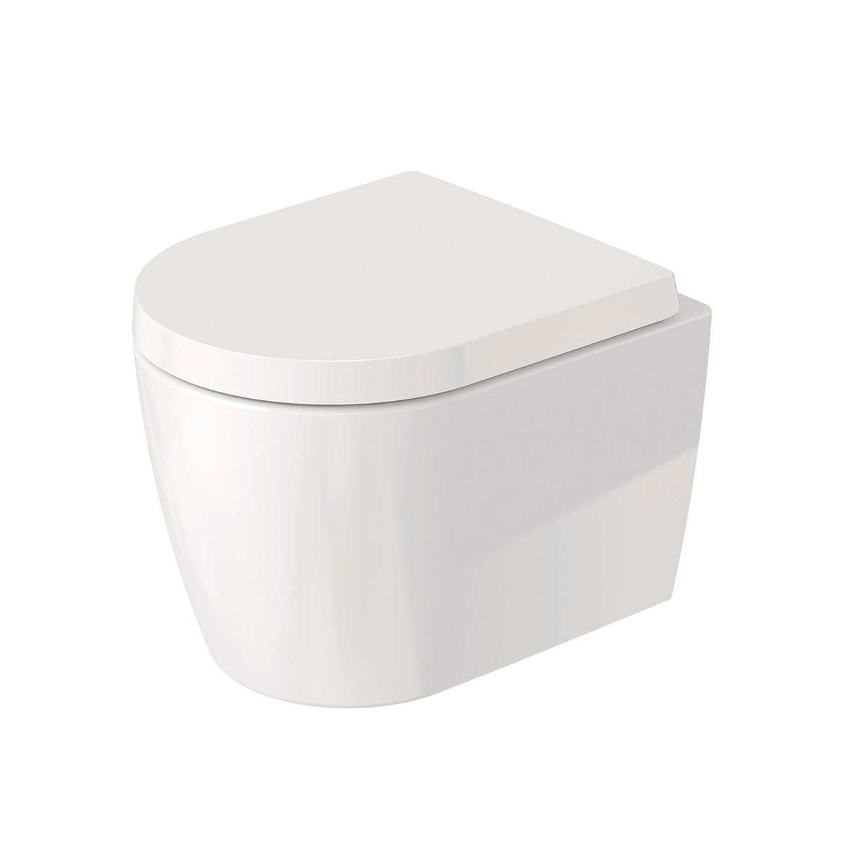 Vegghengt Toalett Duravit ME by Starck Rimless uten Toalettsete