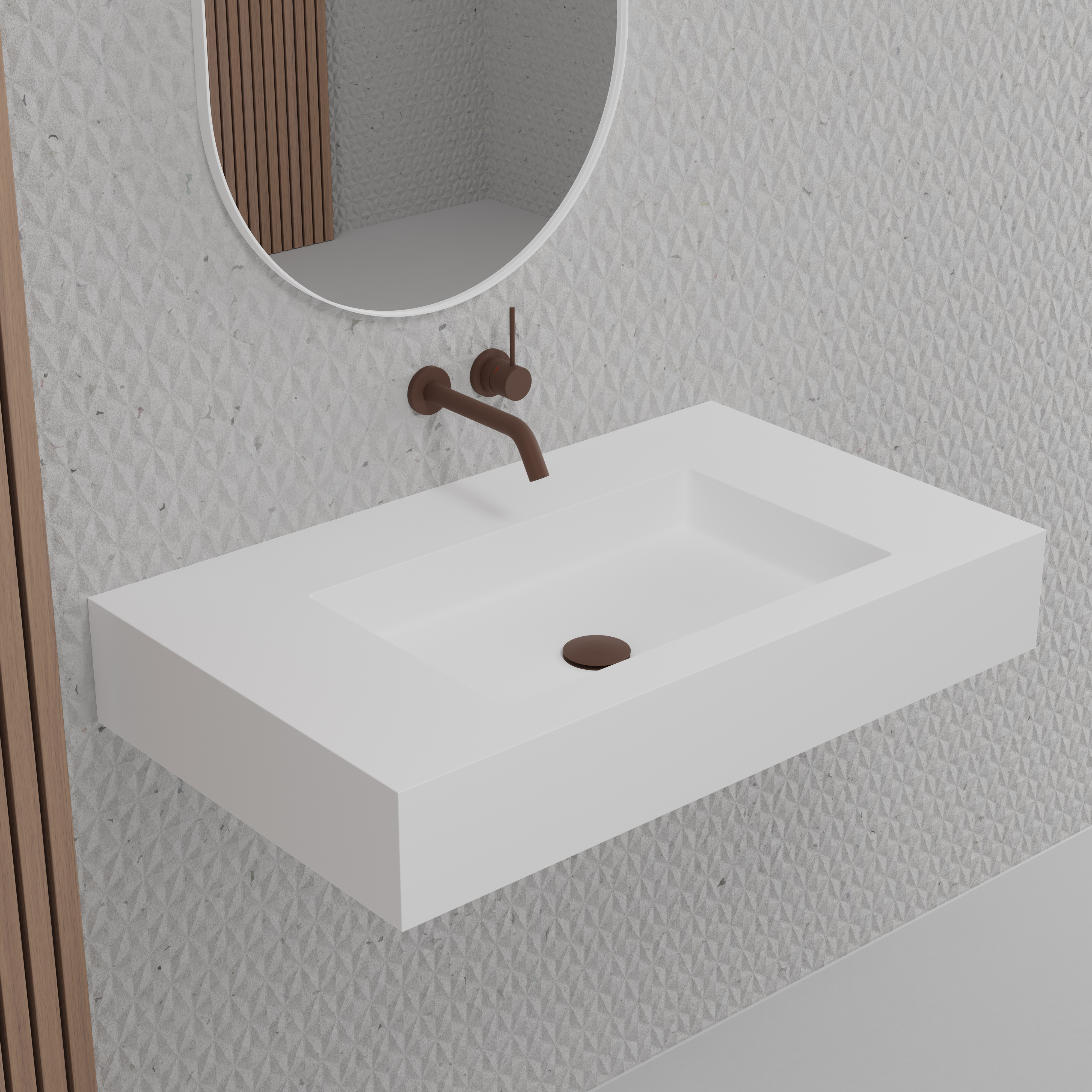 Tvättställ Scandtap Solid SW4