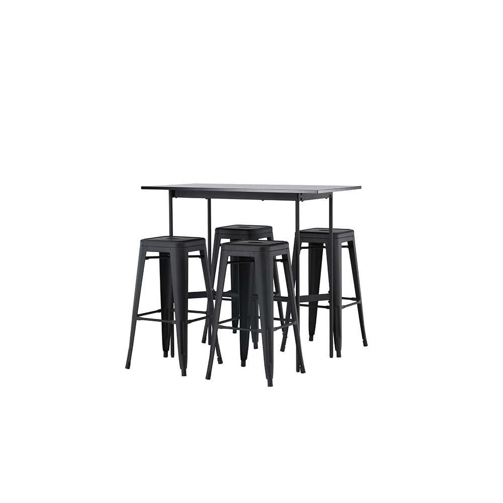 Spisegruppe Venture Home Rax med 4 stk Tempe Stoler