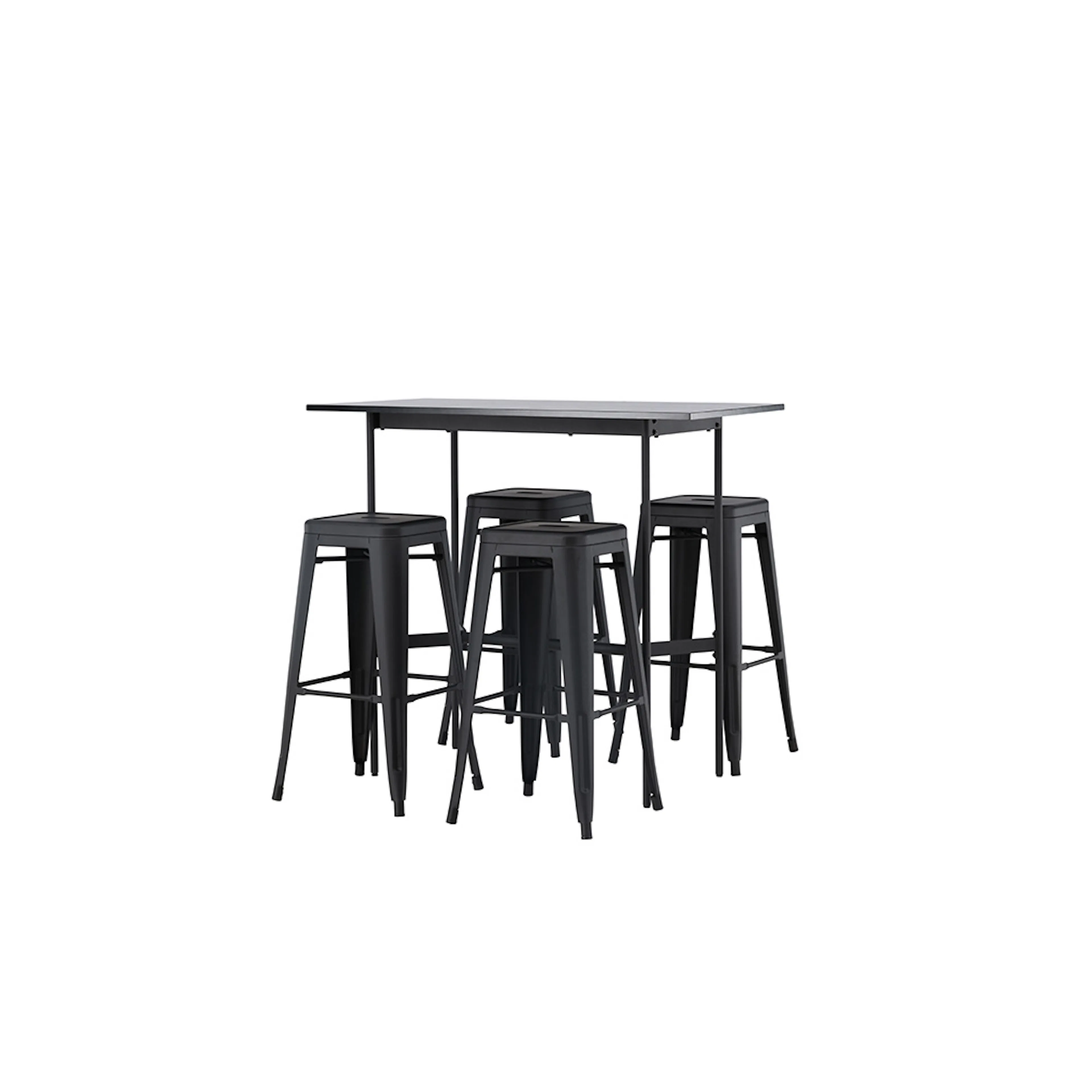 Spisegruppe Venture Home Rax med 4 stk Tempe Stoler