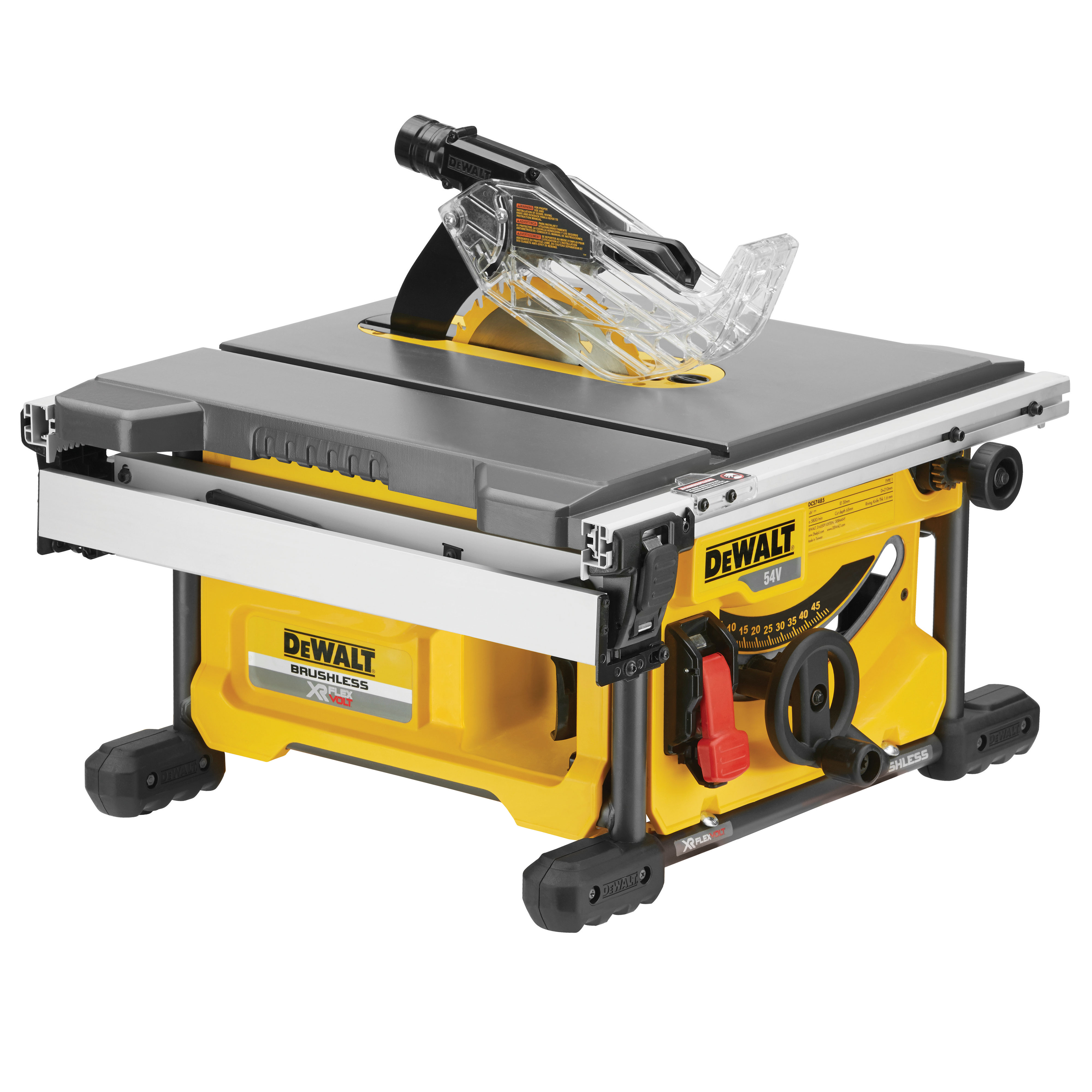 Bordssåg Dewalt DCS7485N-XJ Utan batteri och laddare 54 V