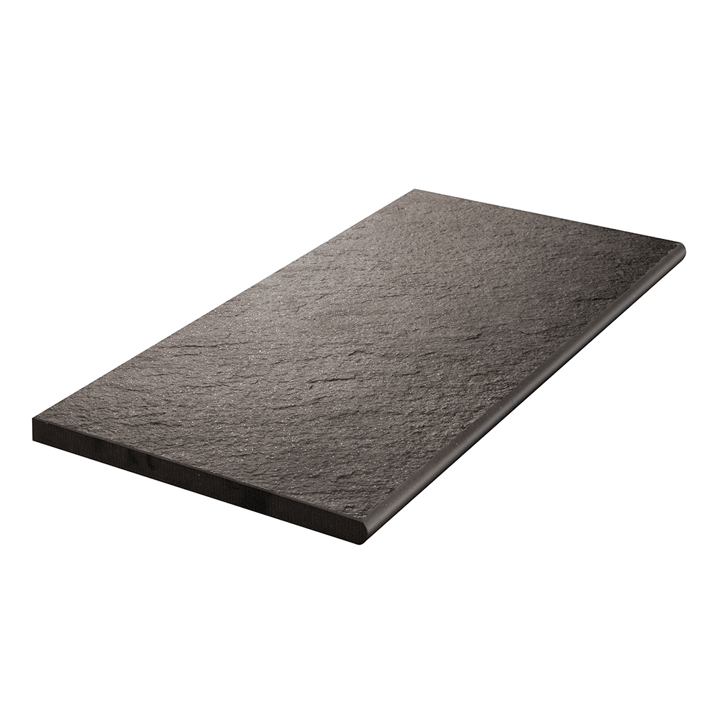Klinker Bricmate Z Quartzit Black Poolside/step 30x60 cm