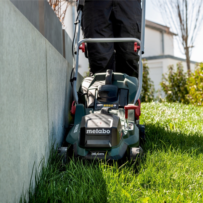 Gressklipper Metabo RM 36-18 LTX BL 36 Uten Batteri