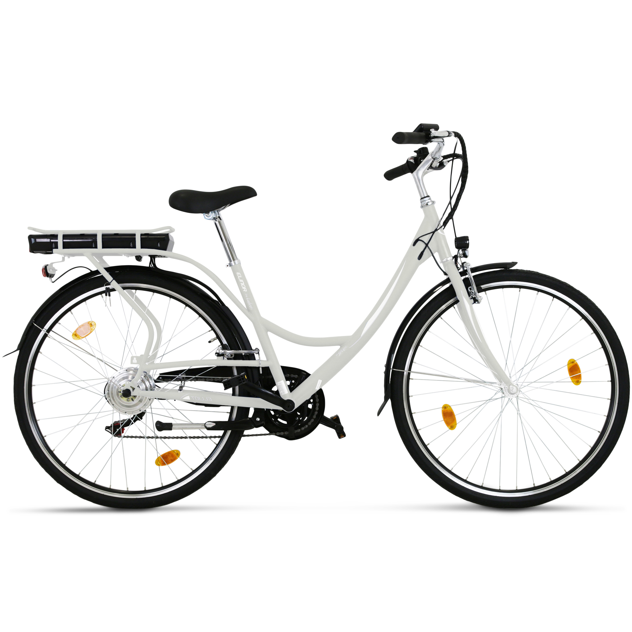 Elsykkel Lyfco Dame 28" - Elinor 10,4 Ah HHvit