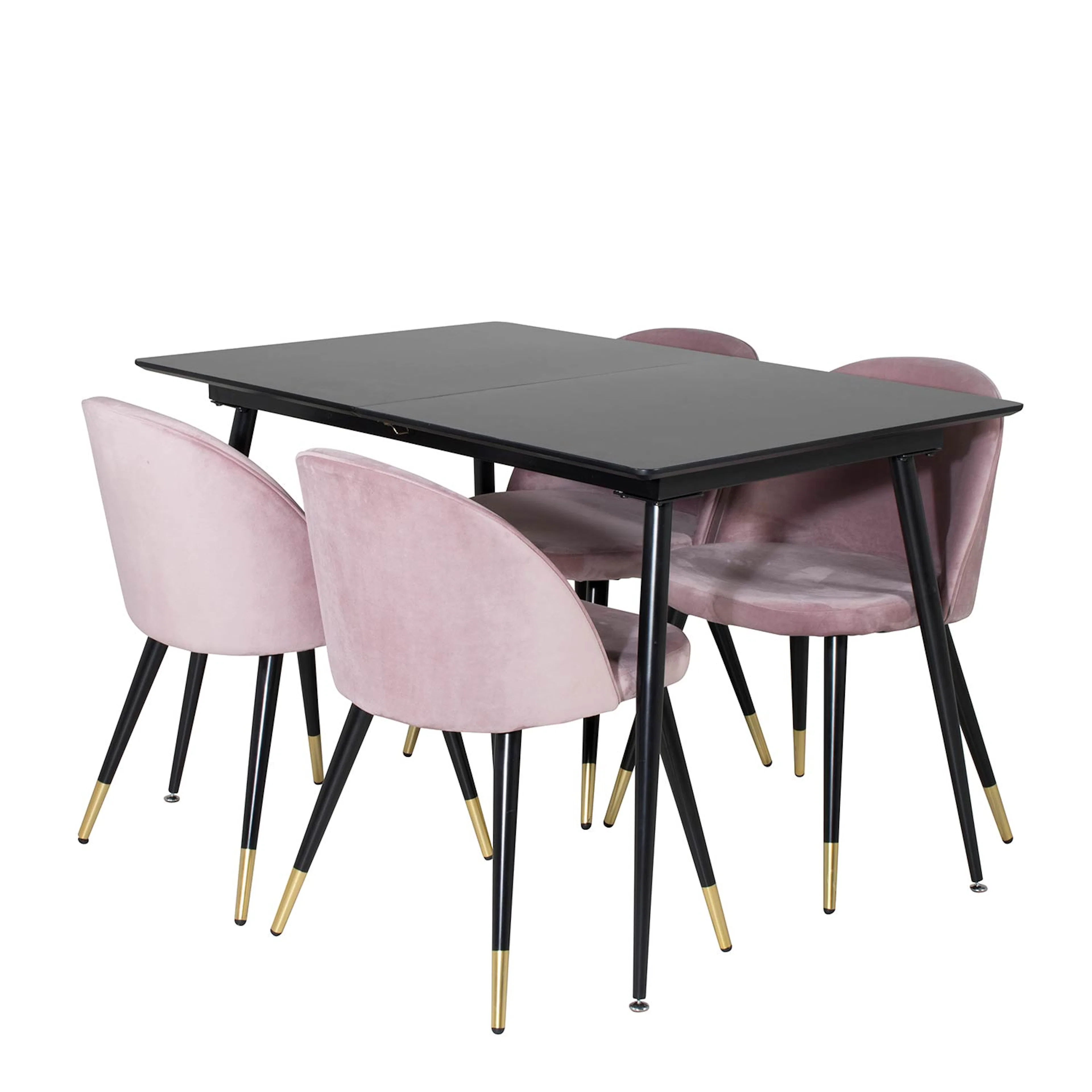 Svart/Rosa/Messing