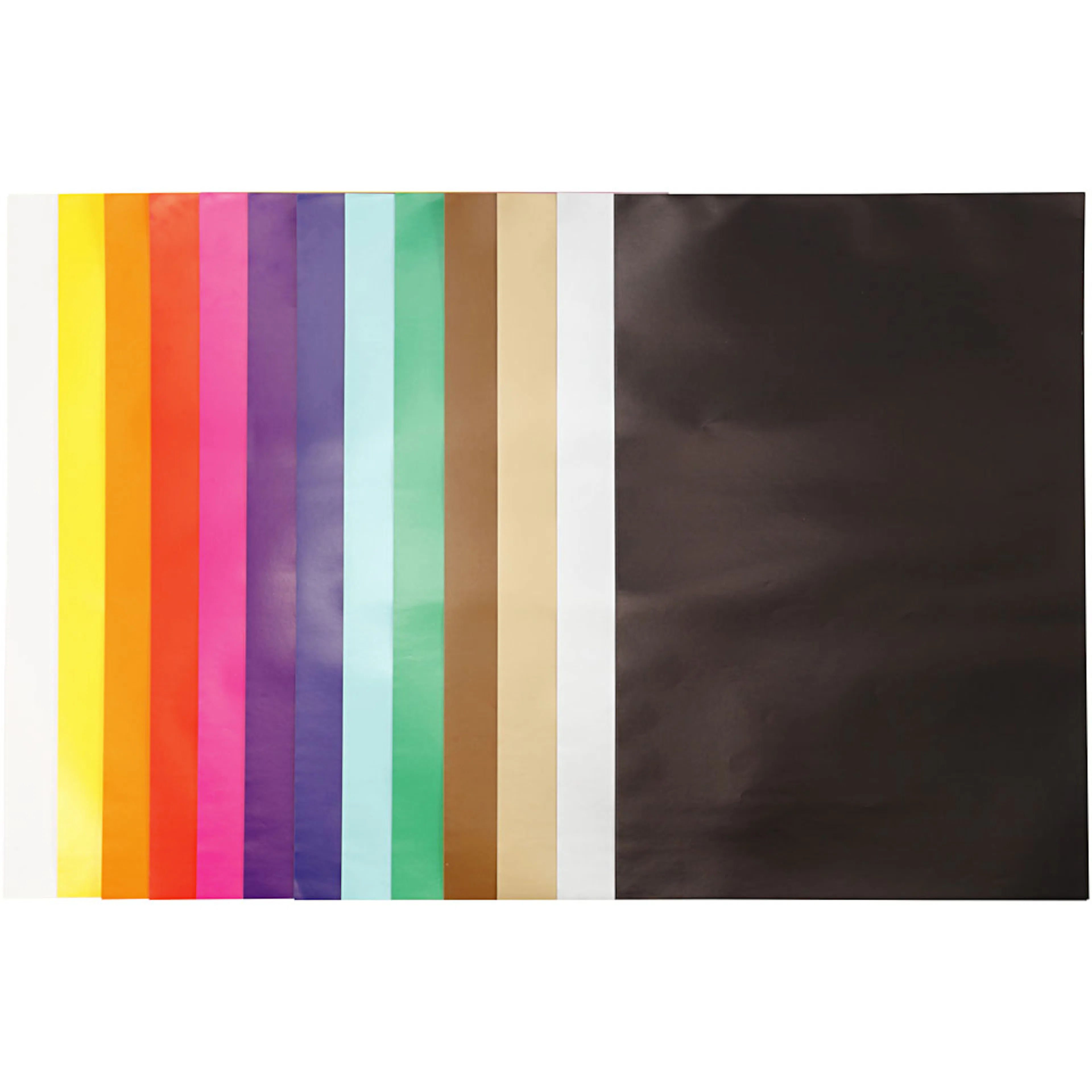 Glanspapir Creativ Company Ass Farger 32x48 cm 80 g 100 Ark/1 Pk
