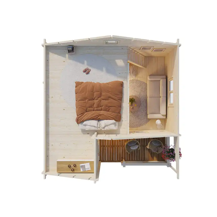 Hytte Palmako Emily 40,1+5,2 m2