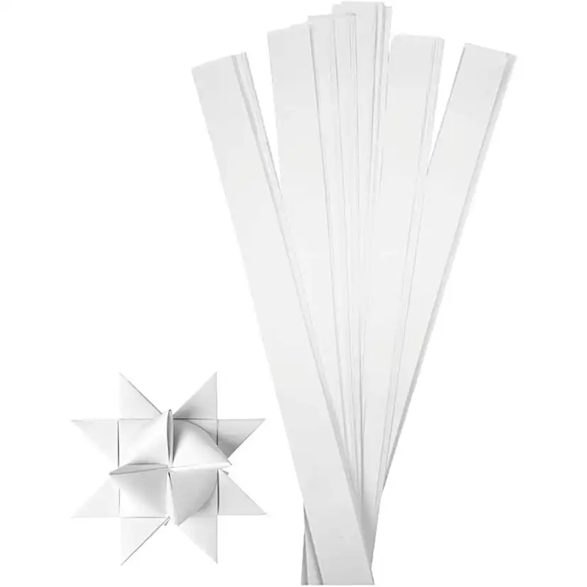 Stjernestrimler Creativ Company LxDxB 73x11,5x2,5 cm 100 Strimler/1 Pk