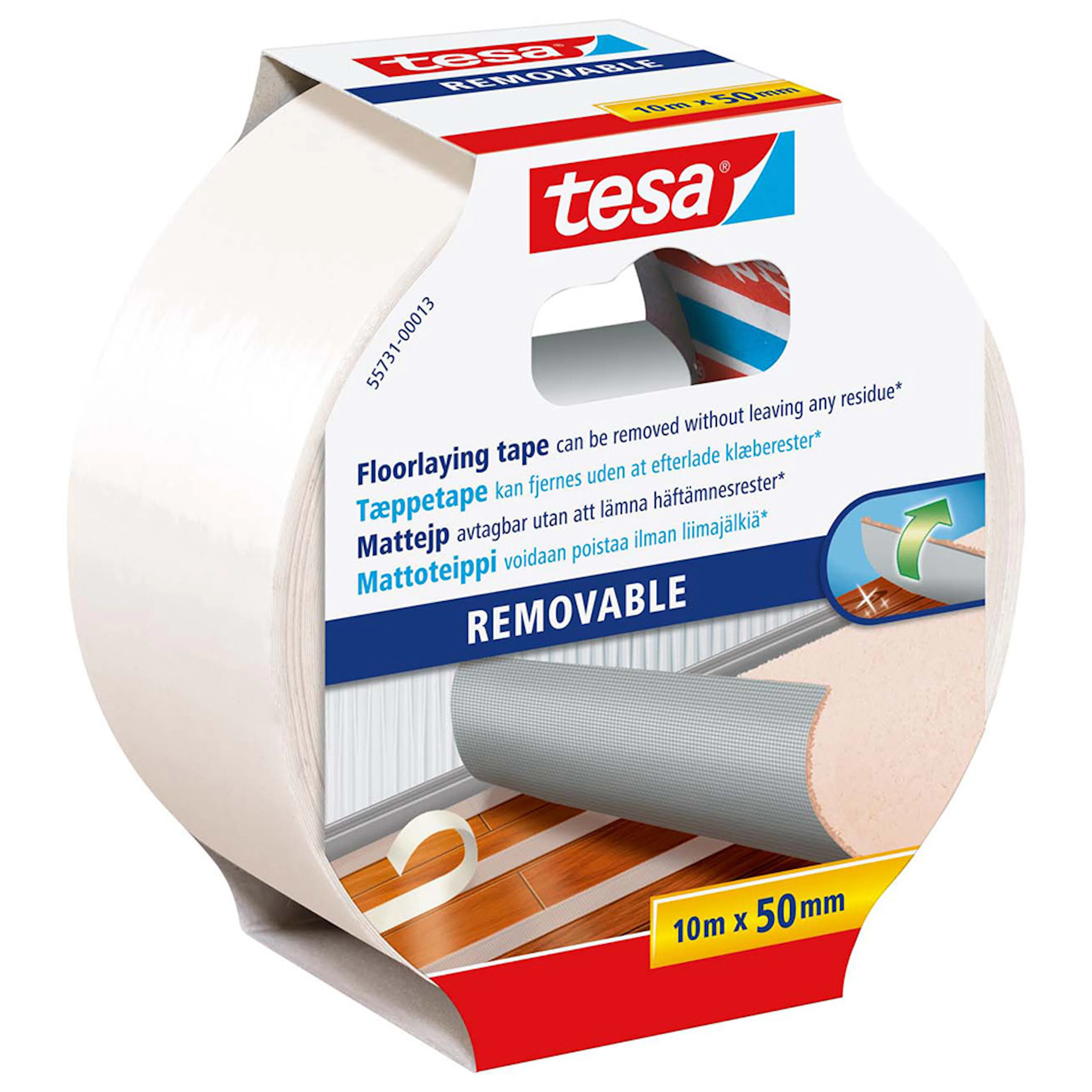 Matte Tape Tesa 50 mm 10 m Avtakbar 55731