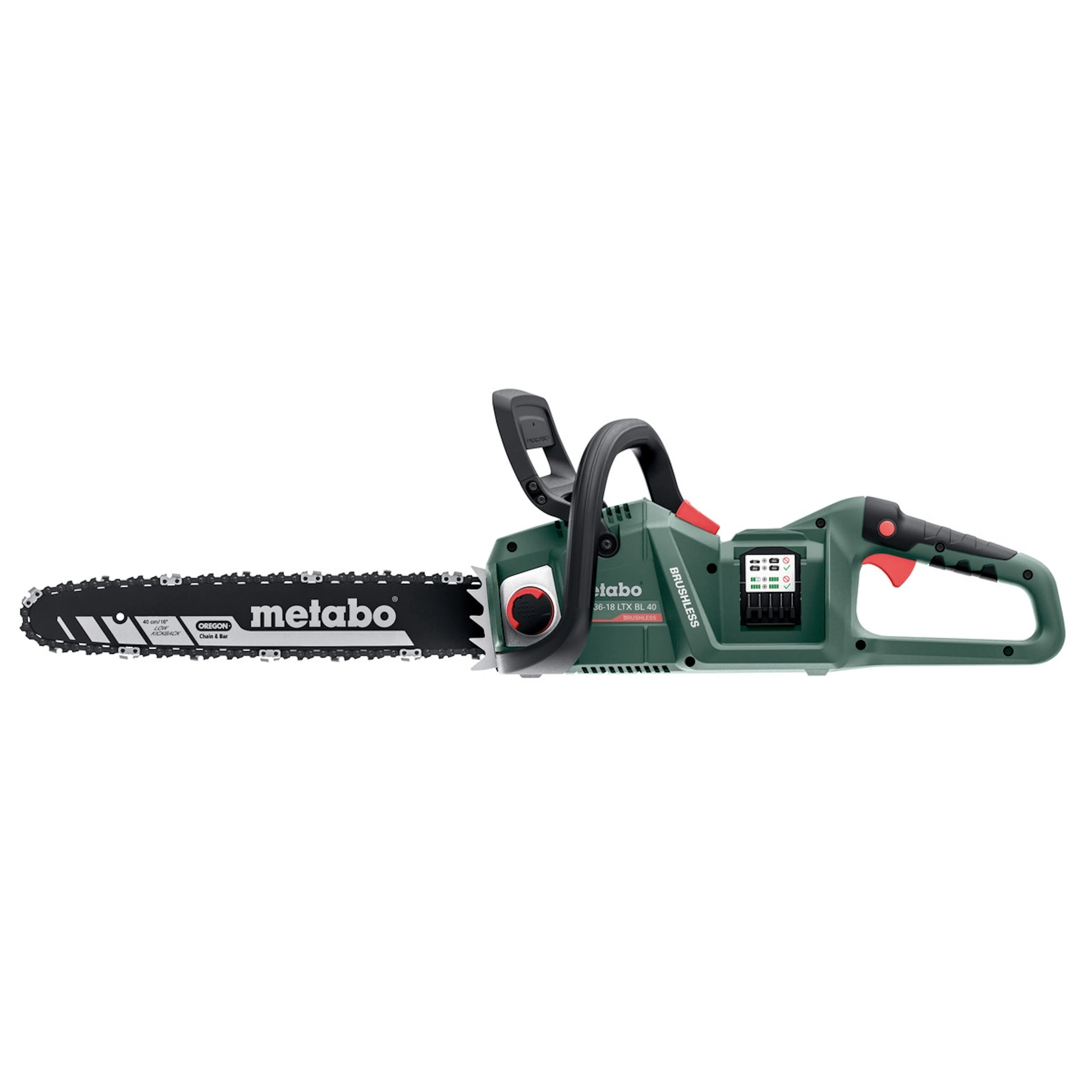 Kjedesag Metabo MS 36-18 LTX BL 40 uten Batteri og Lader