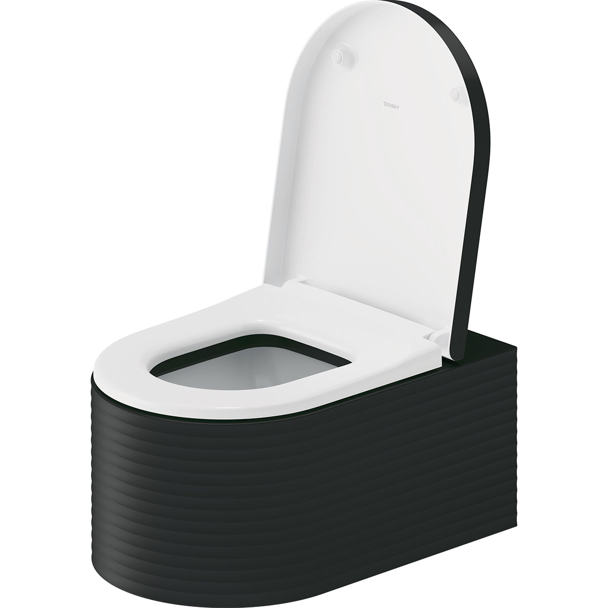 Vägghängd Toalettstol Duravit Millio Grooves