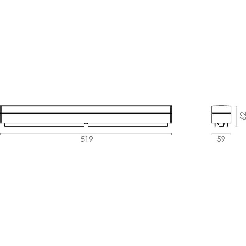 Baderomsarmatur SG ARMATUREN Prelude Square Hvit 3000K