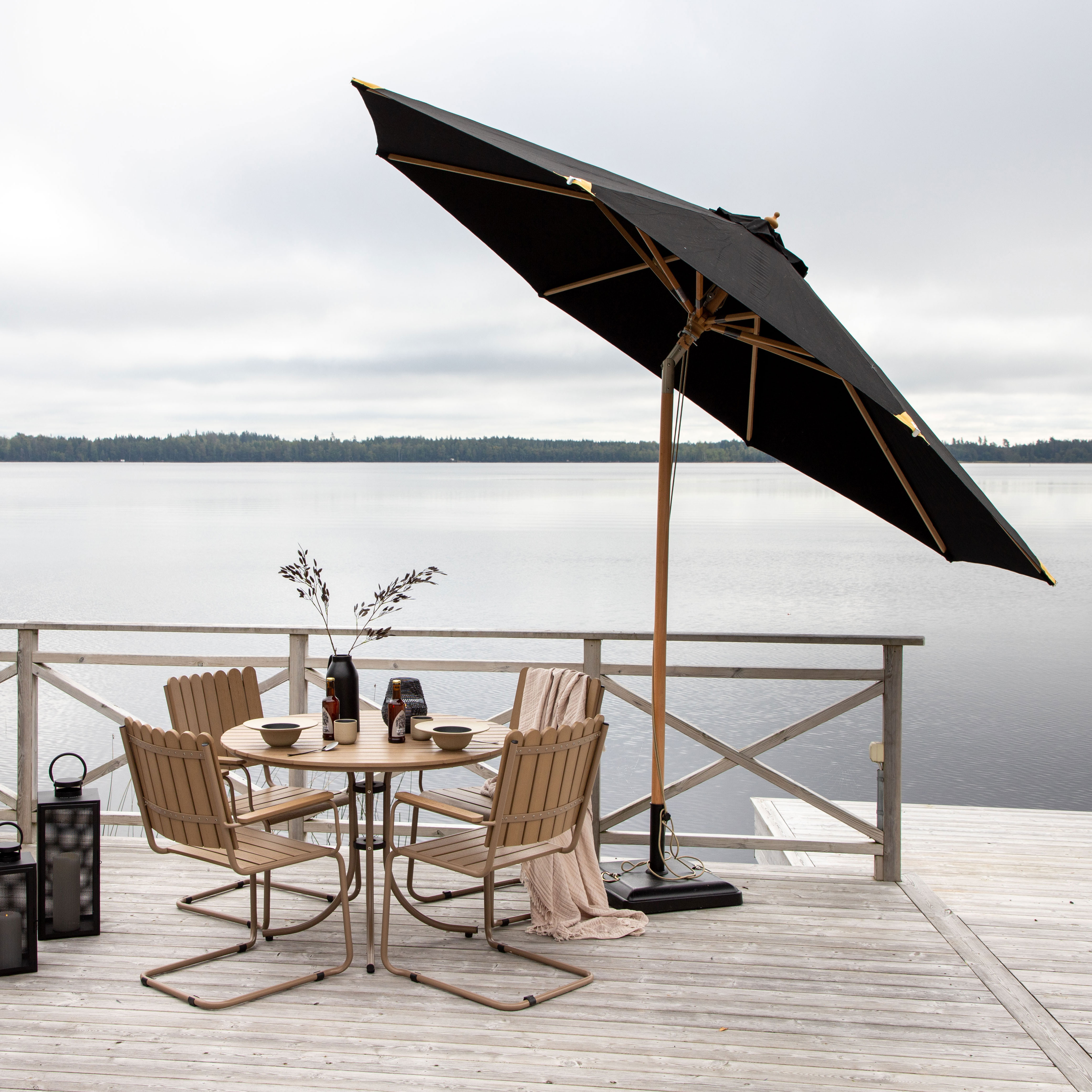 Parasoll Venture Home Nynno med Vippefunksjon
