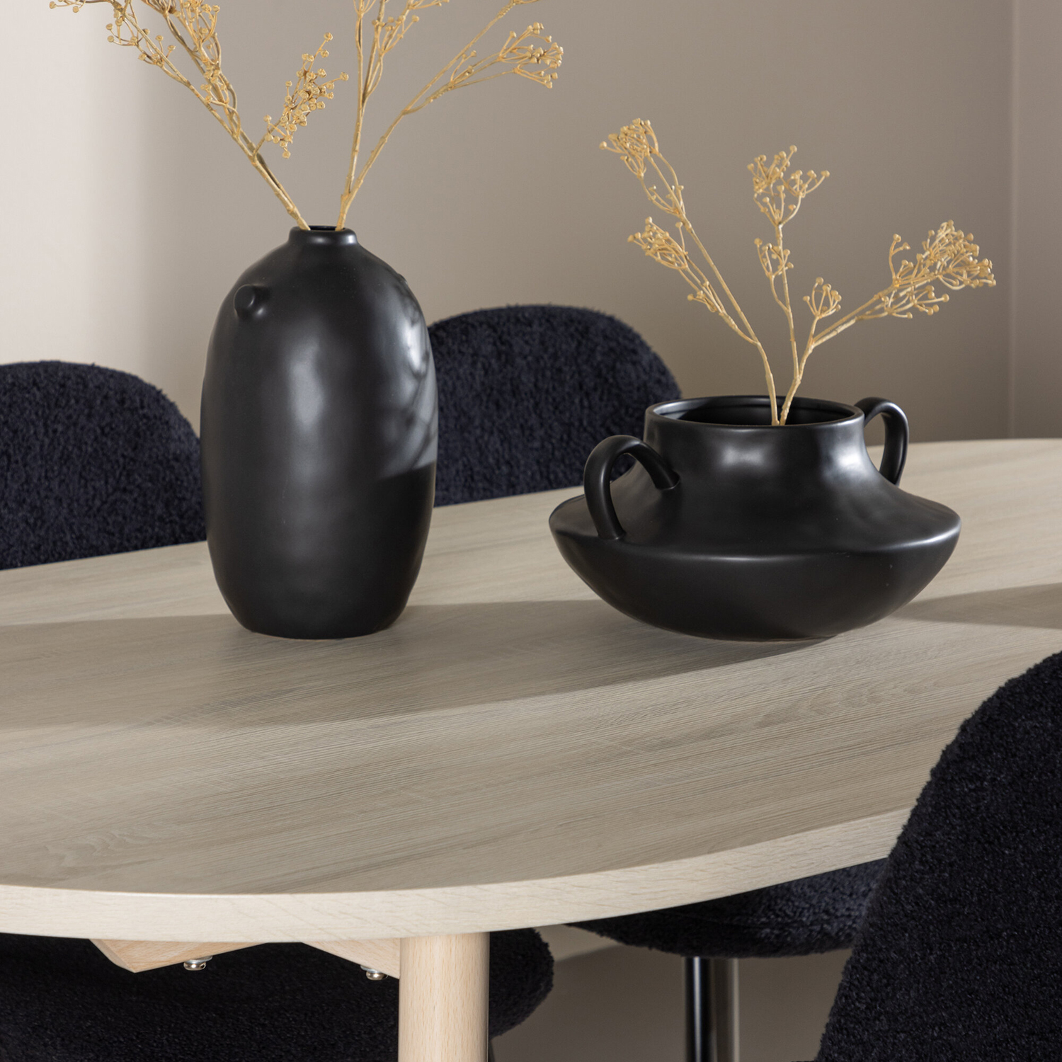 Spisegruppe Venture Home Andy 180 med 4 stk Polar Stoler Teddy