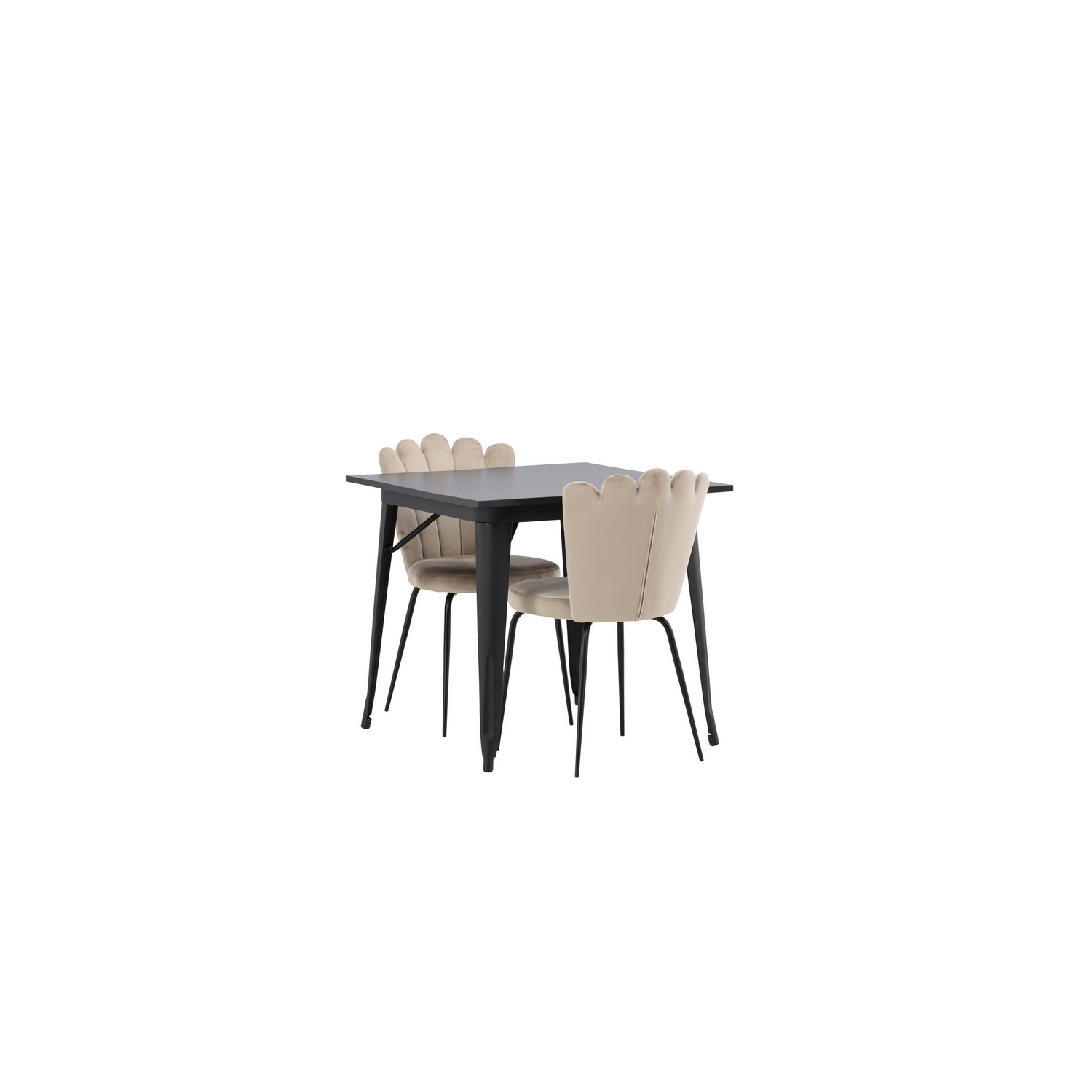 Spisegruppe Venture Home Tempe med 2 Limhamn Light Stoler