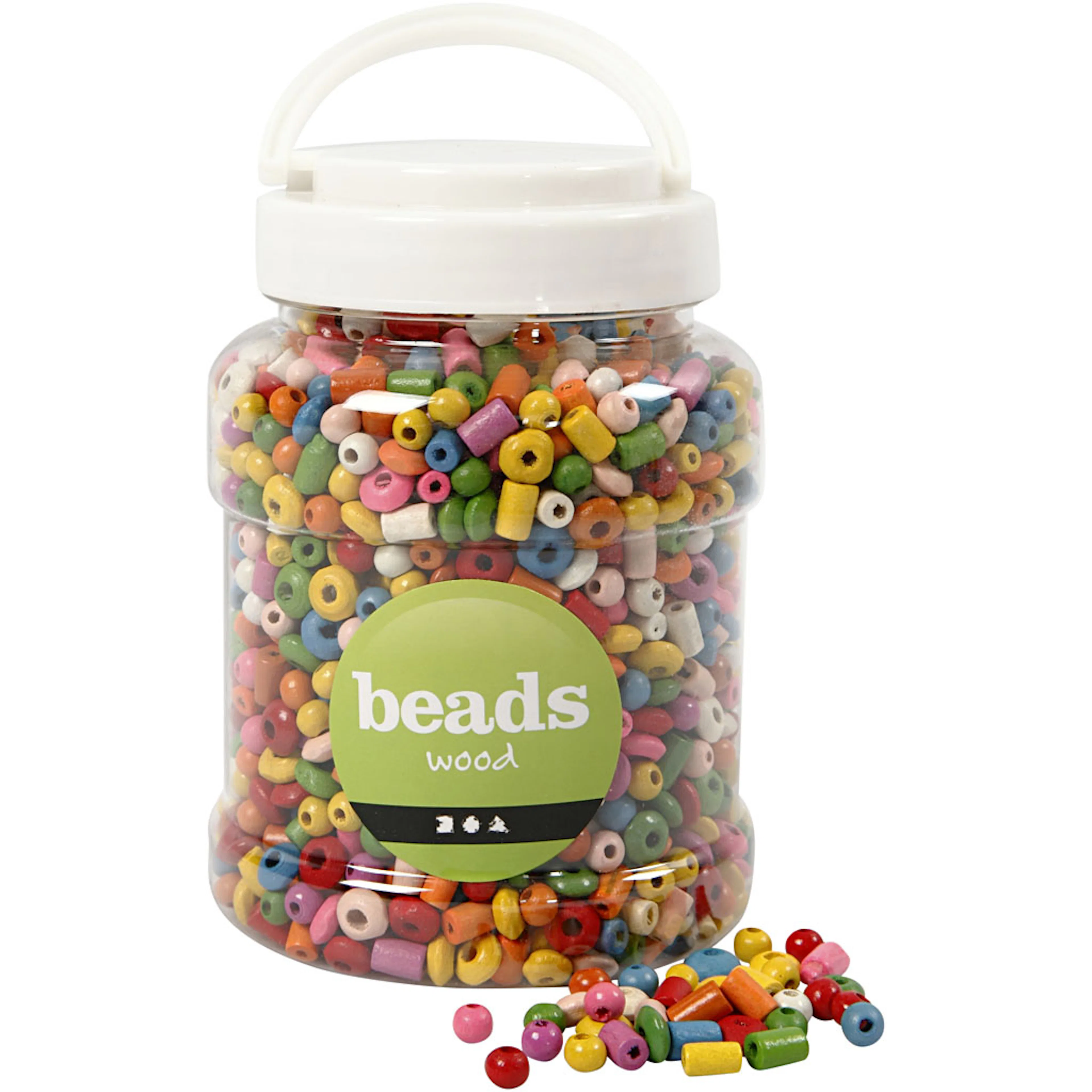 Treperler Creativ Company Ass Farger D5-8 mm Hullstr 1,5 mm 400 ml/1 Pk