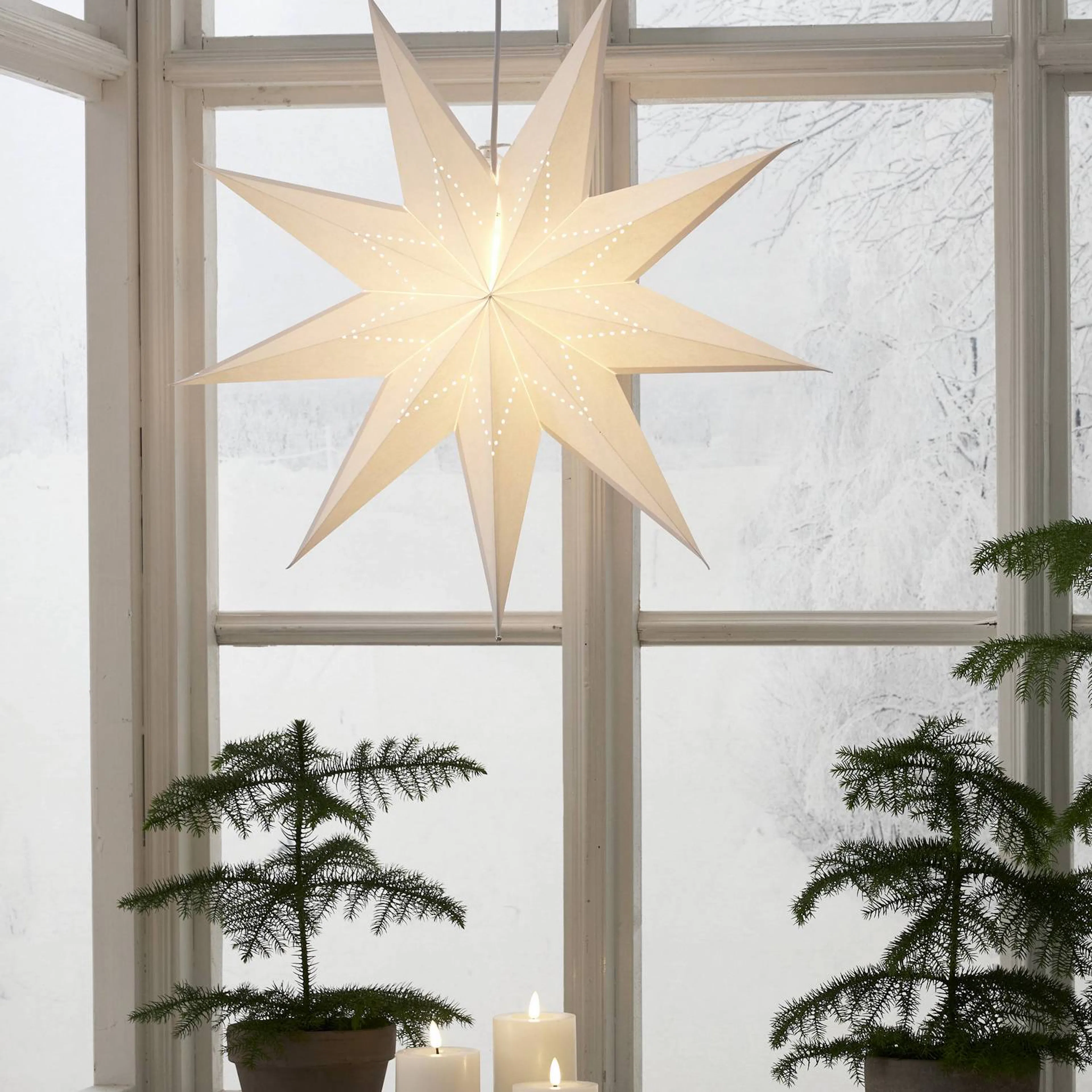 Adventstjerne Star Trading LYSA Papirstjerne