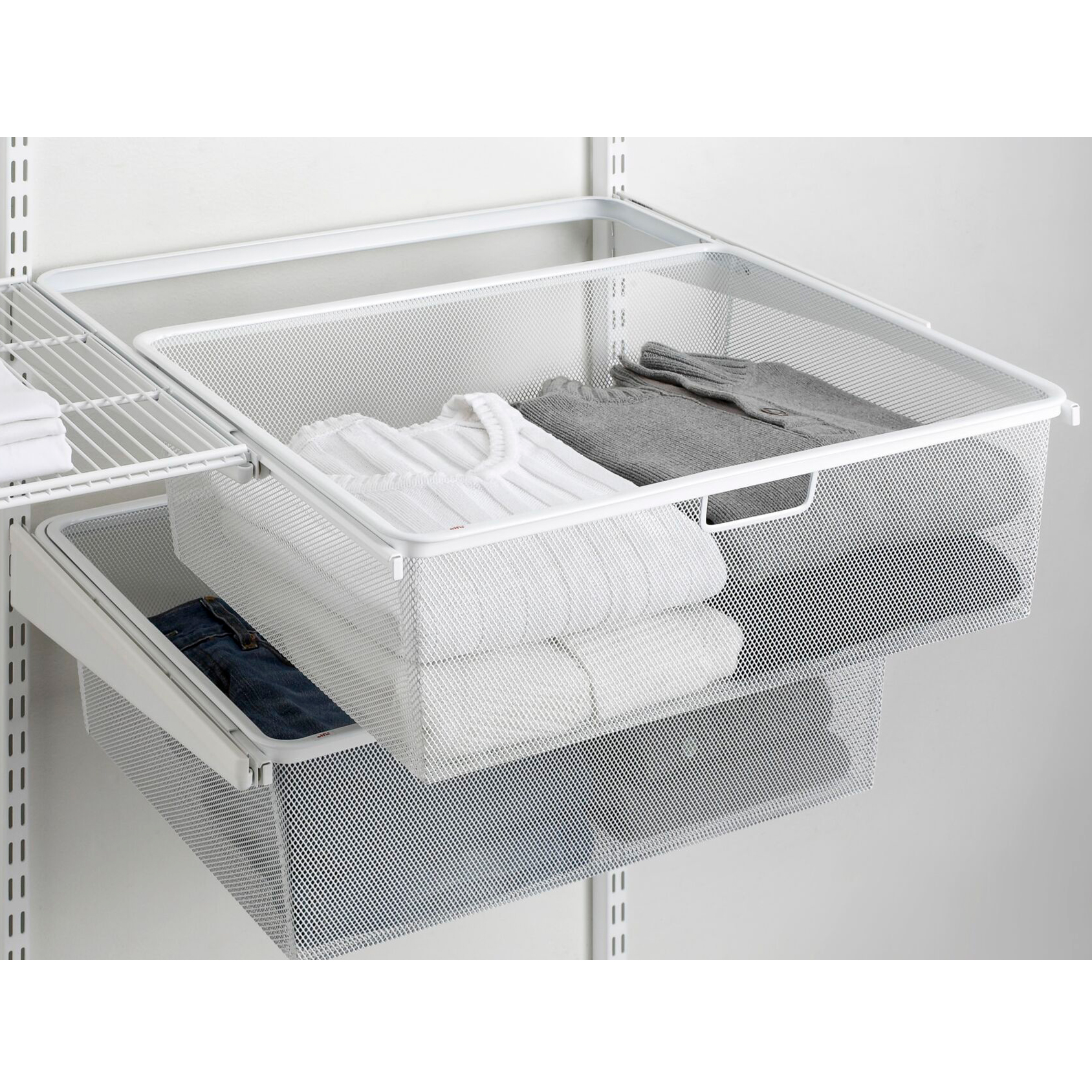 Meshkurv Elfa Sett med Uttrekksramme og Knekt 40