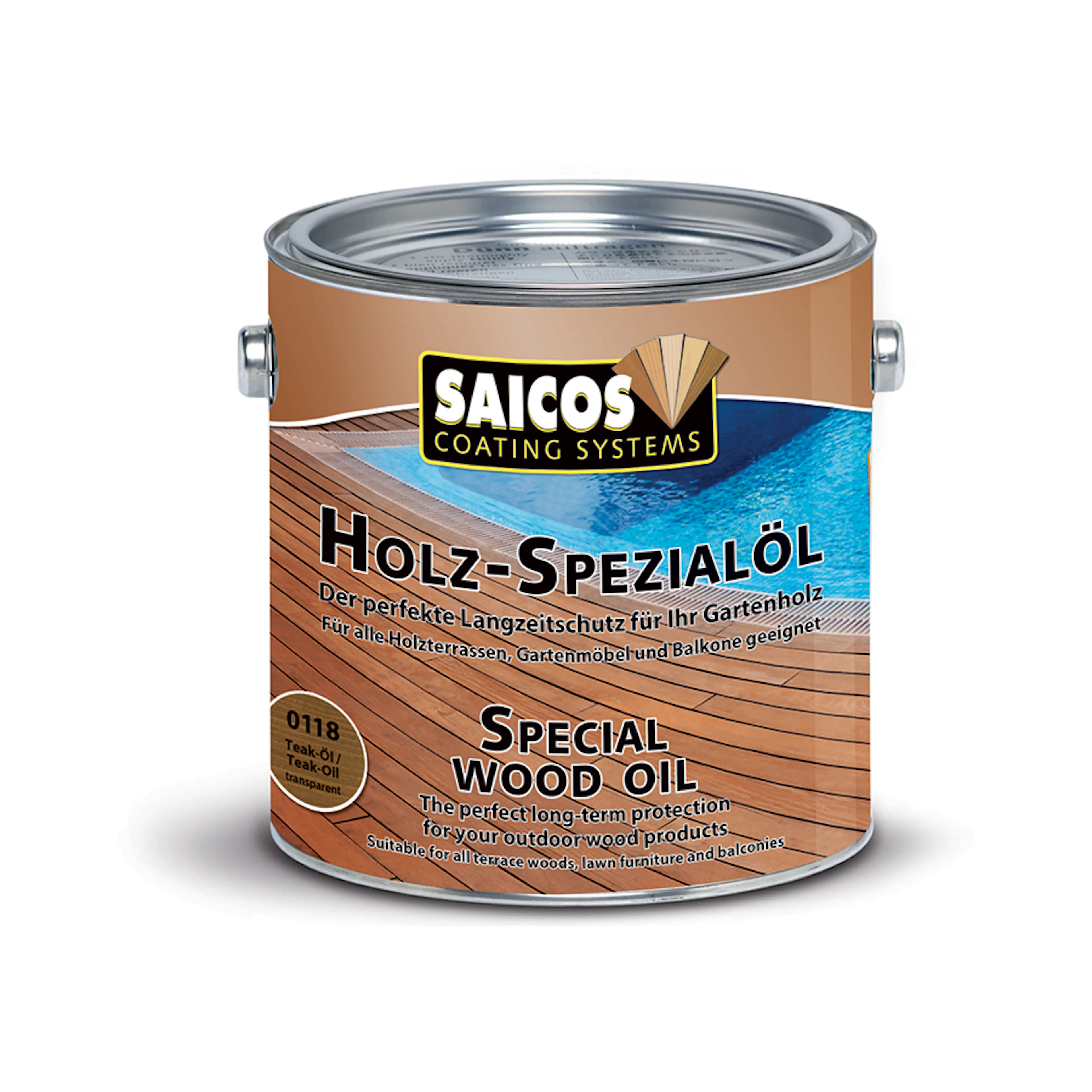 Träolja Saicos 0118 Teak